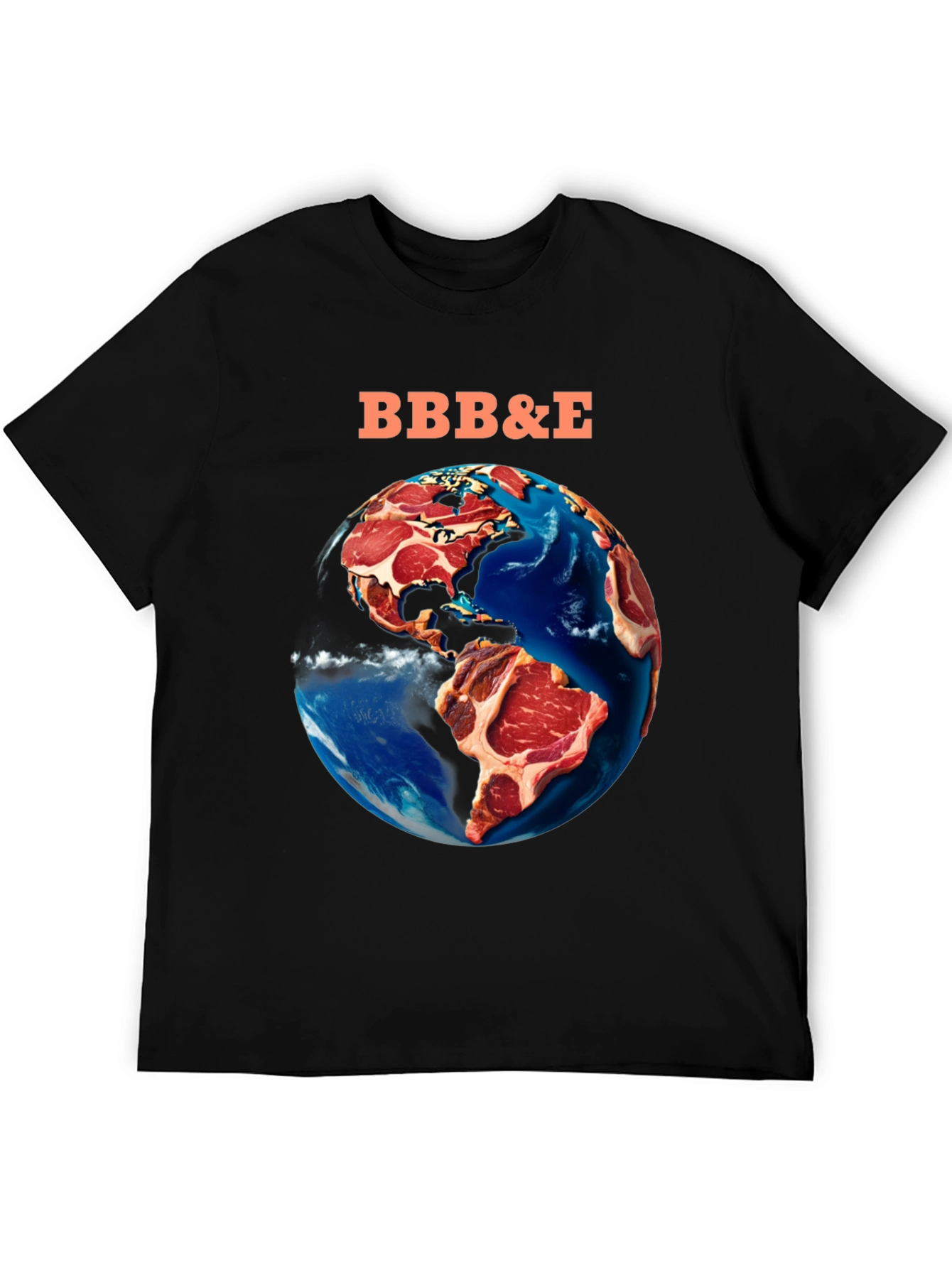BBB&E Meat Earth Graphic T-Shirt
