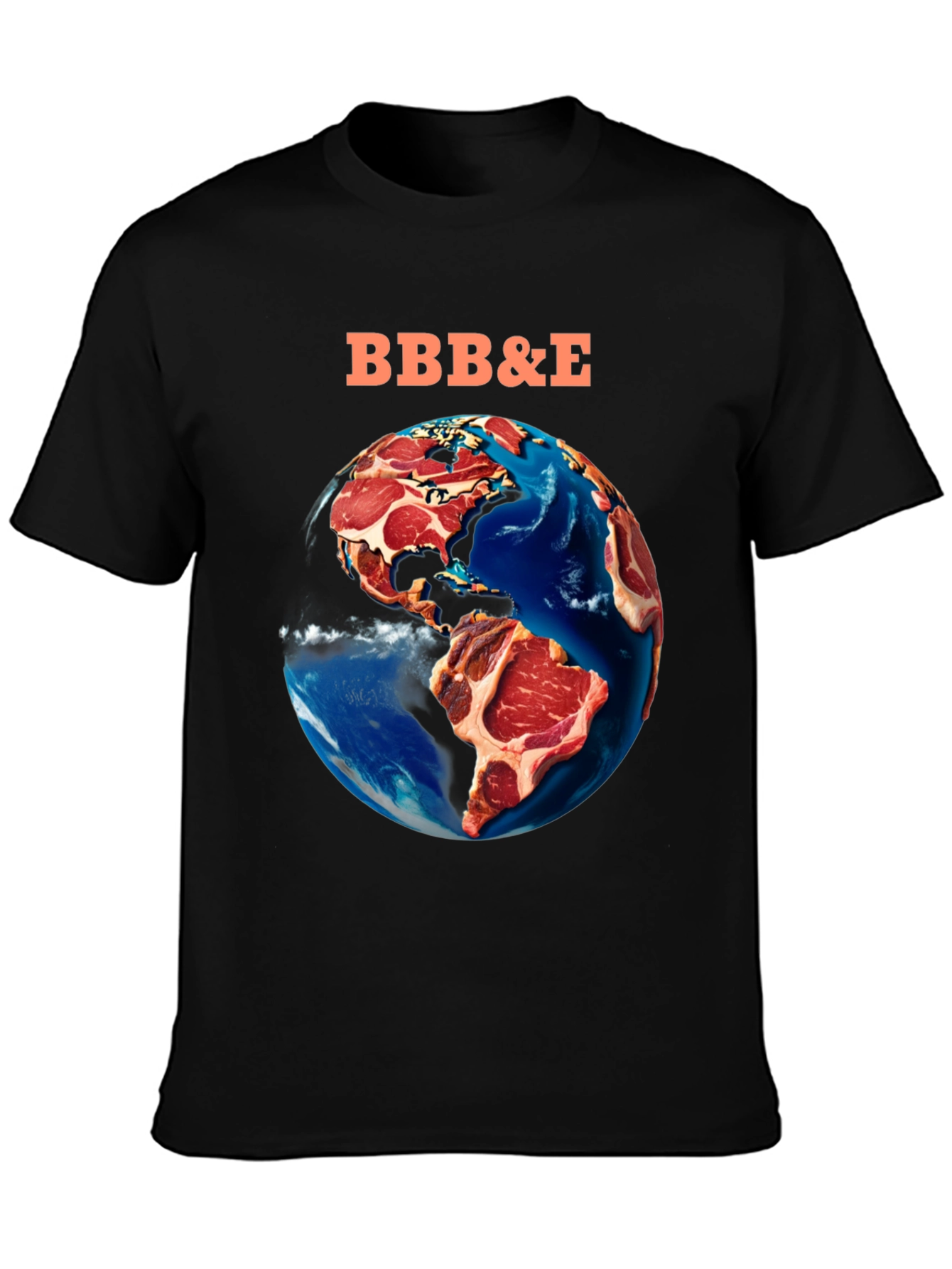 BBB&E Meat Earth Graphic T-Shirt