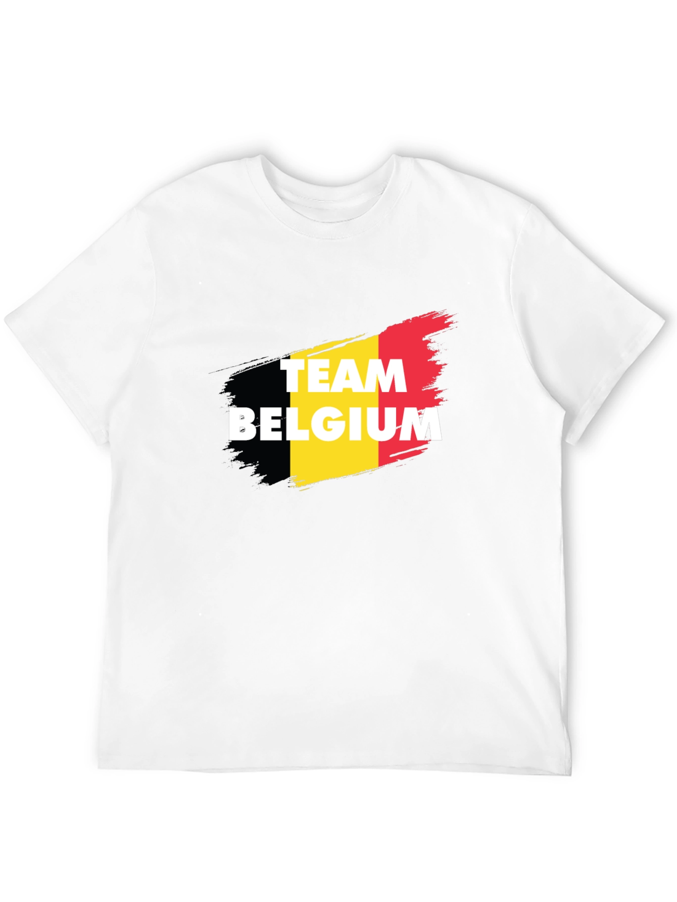 Team Belgium T-Shirt - Black Tee