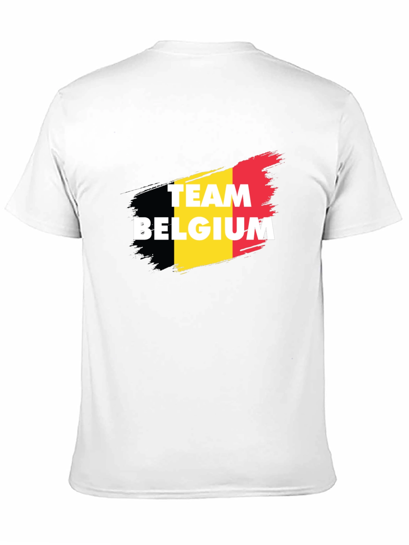 Team Belgium T-Shirt - Black Tee