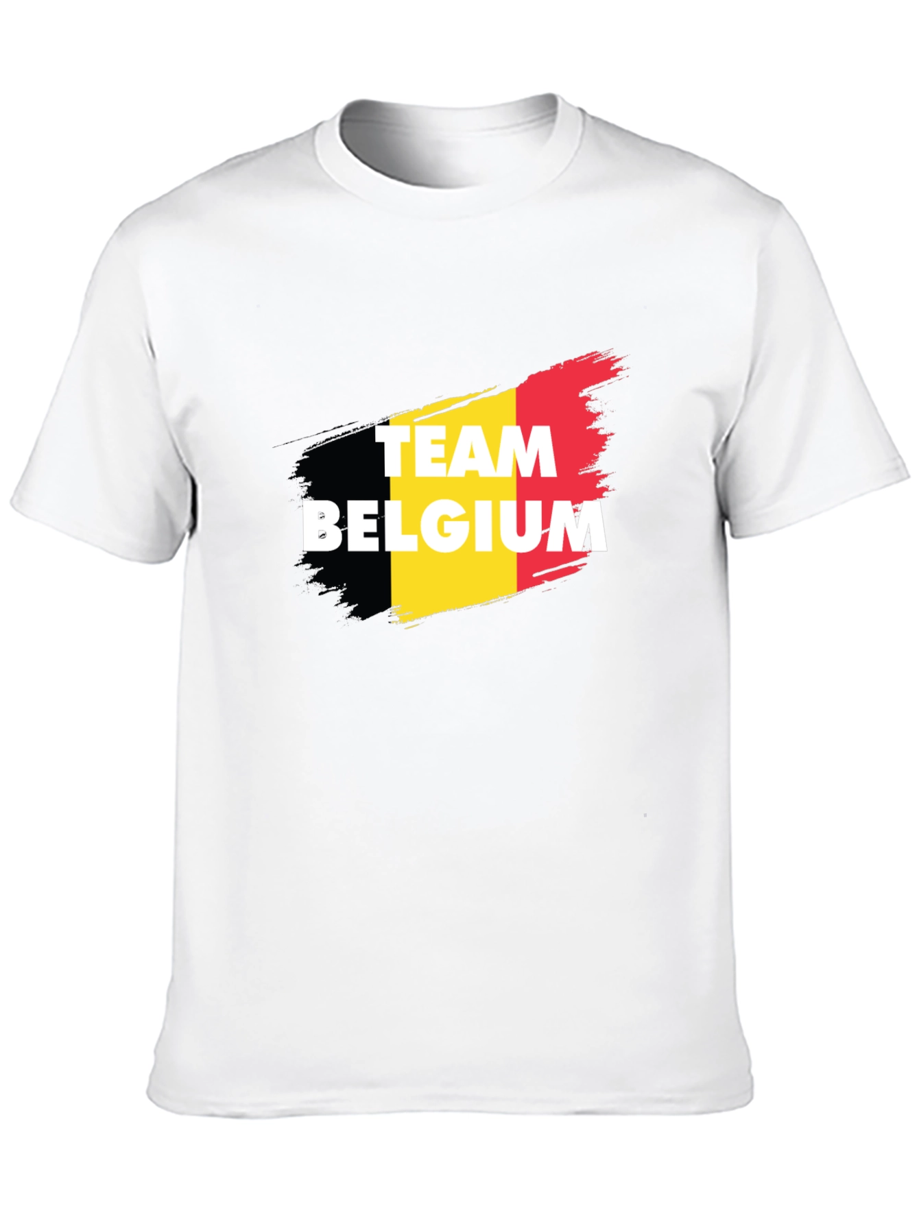 Team Belgium T-Shirt - Black Tee