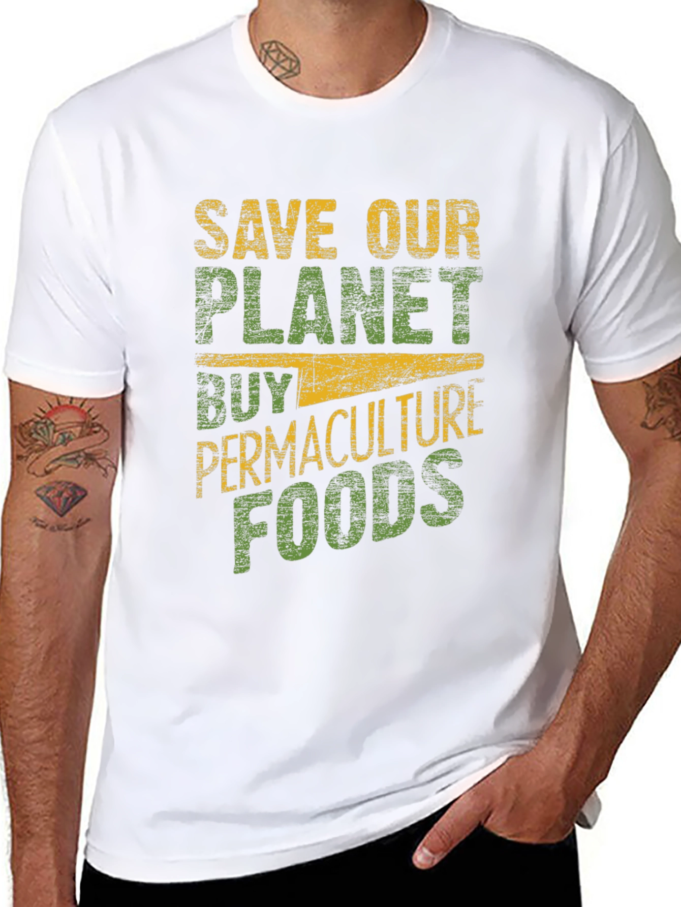 Save Our Planet T-Shirt - Eco Friendly Design