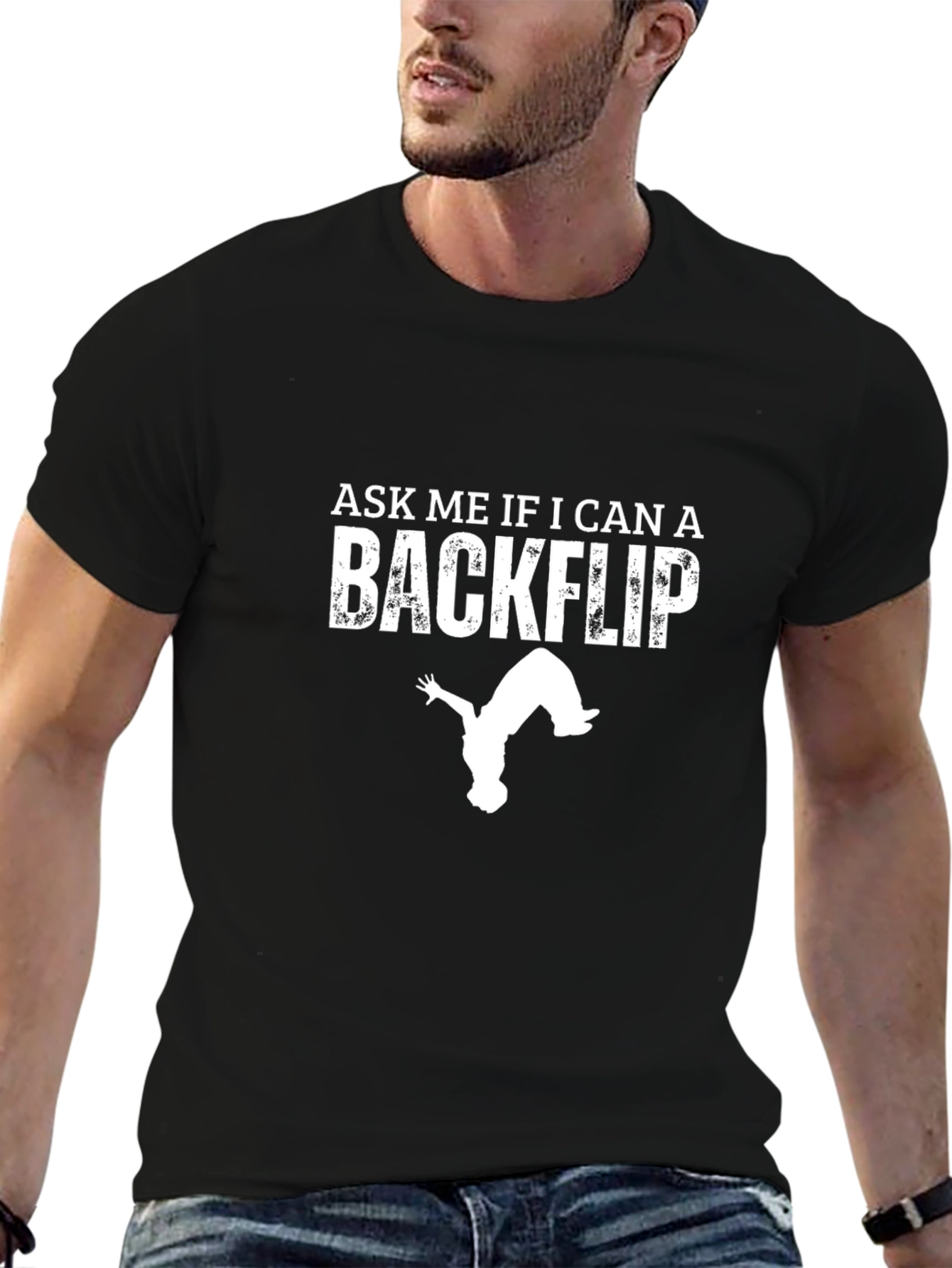 Backflip Graphic Tee - Stuntman Shirt