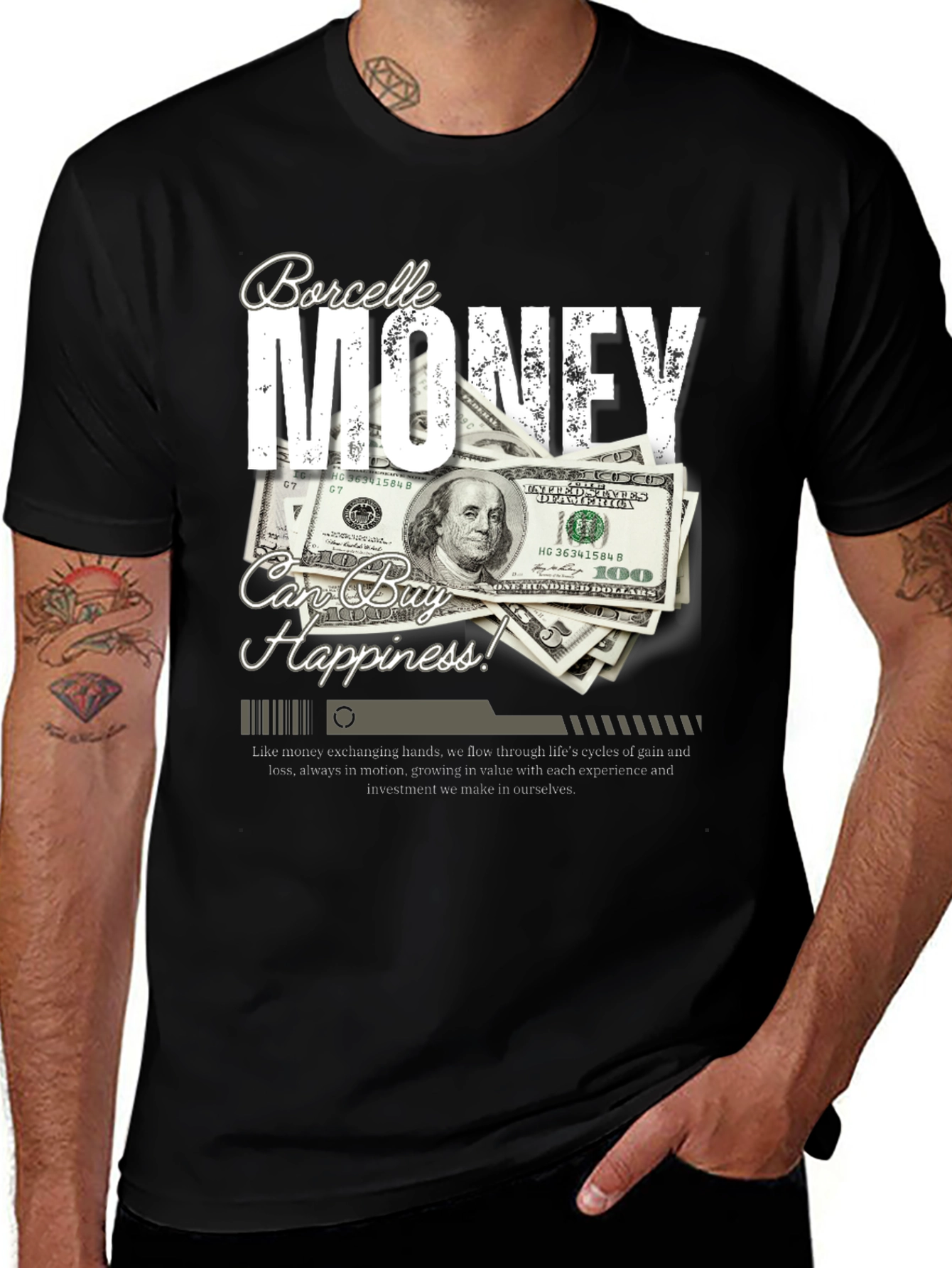 Money Can Buy Happiness T-Shirt
