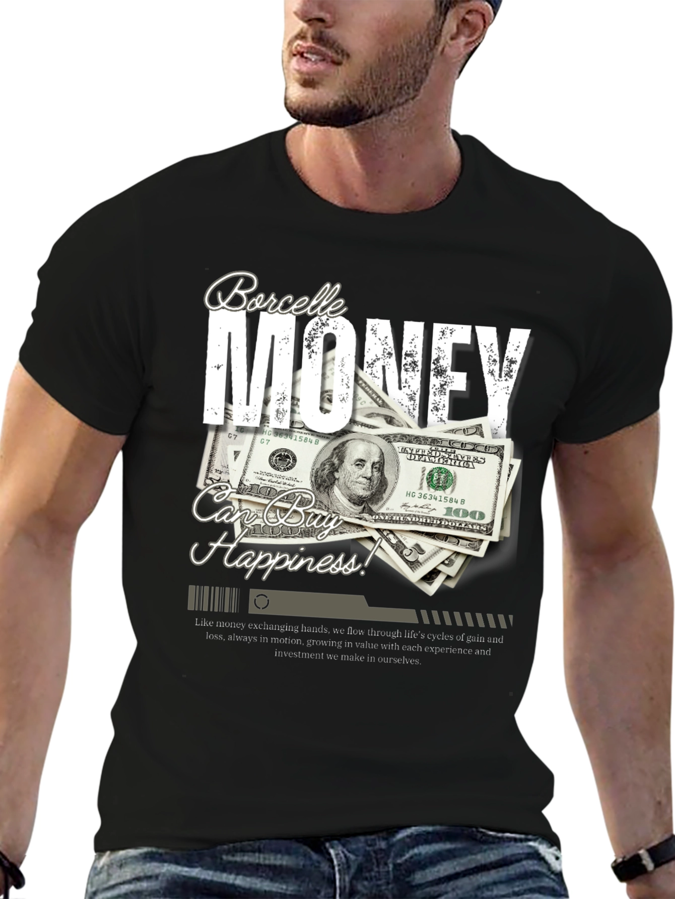 Money Can Buy Happiness T-Shirt