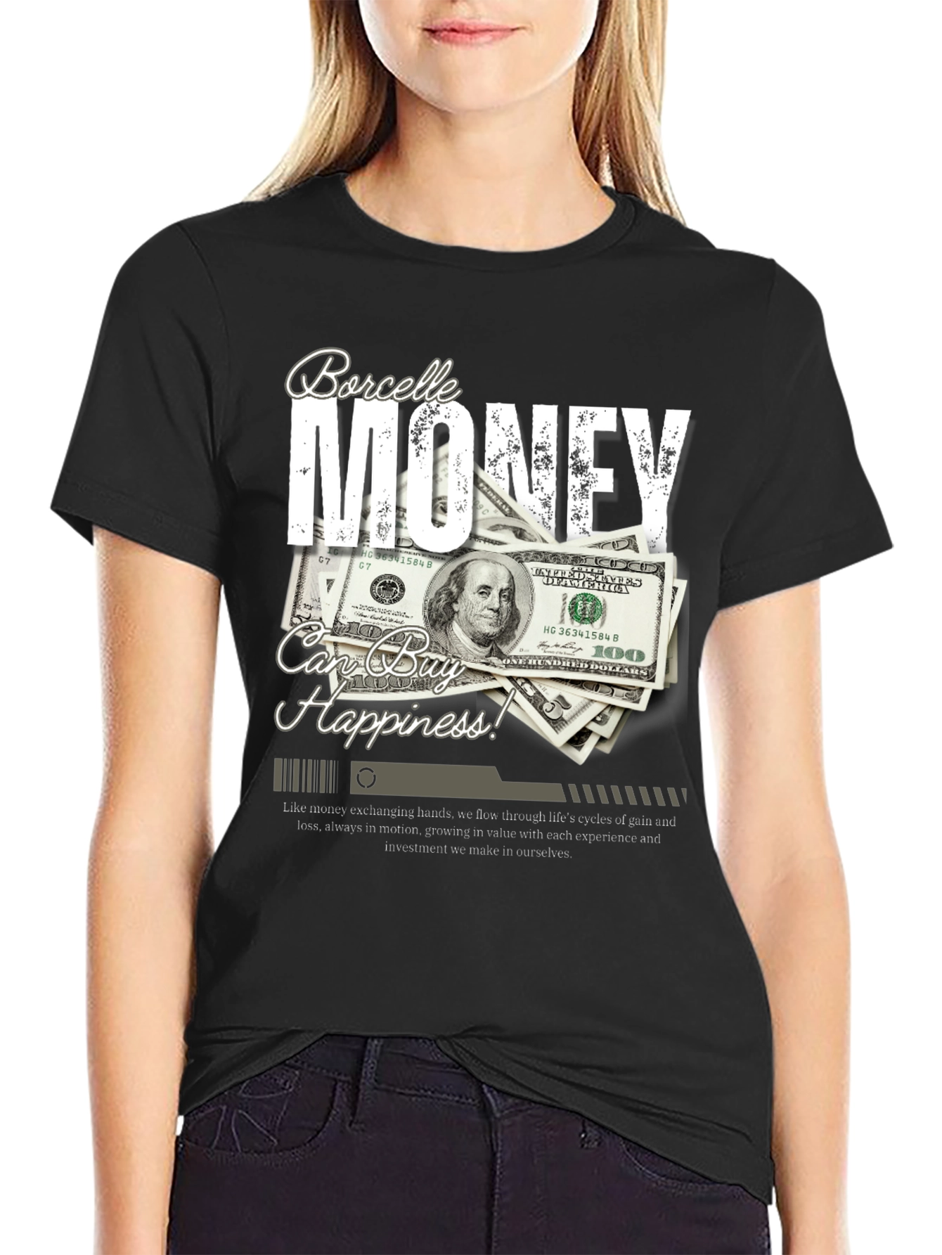 Money Can Buy Happiness T-Shirt