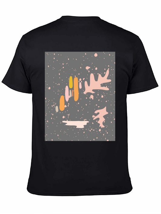 Abstract Graphic Print Tee