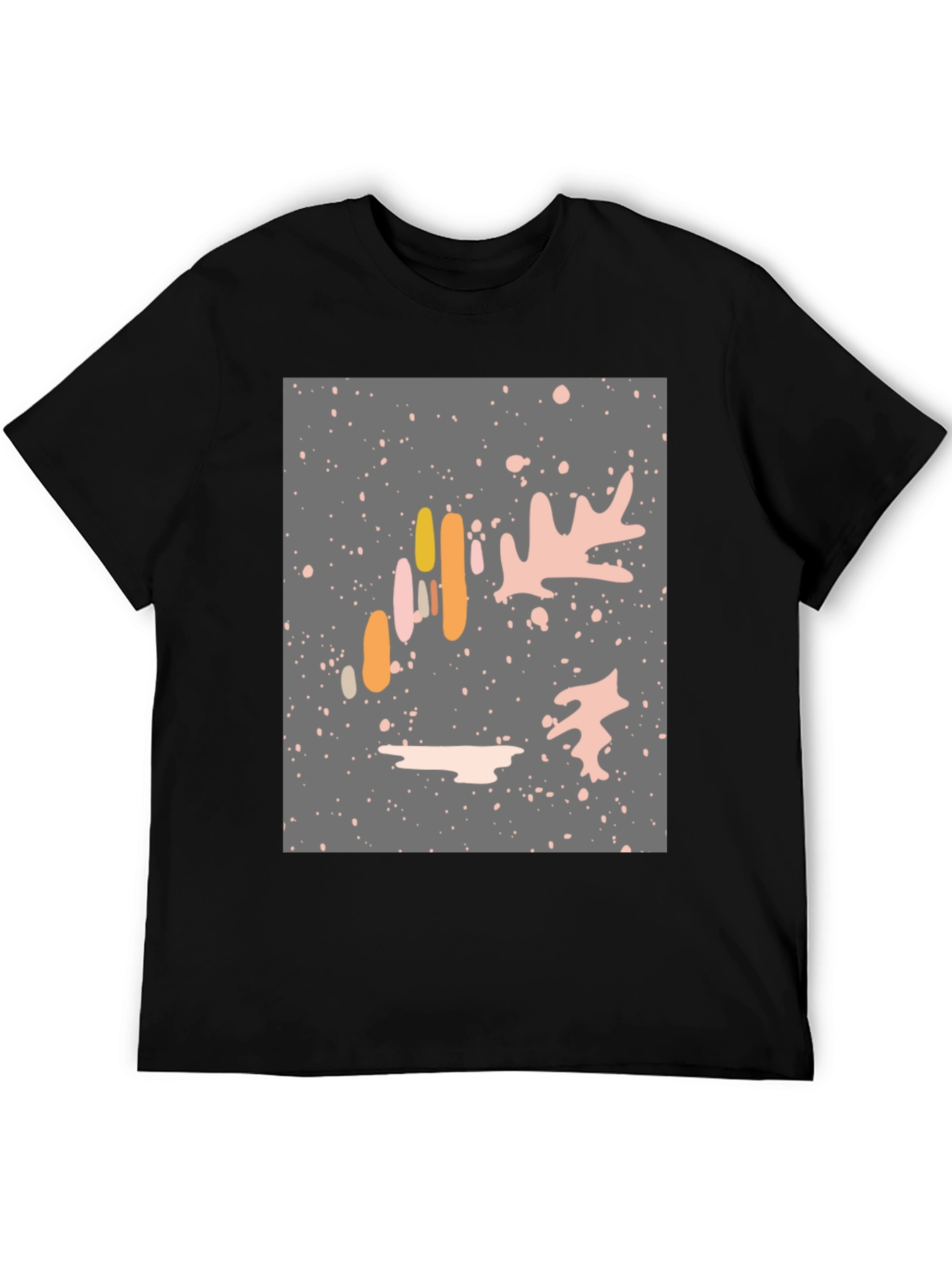 Abstract Graphic Print Tee