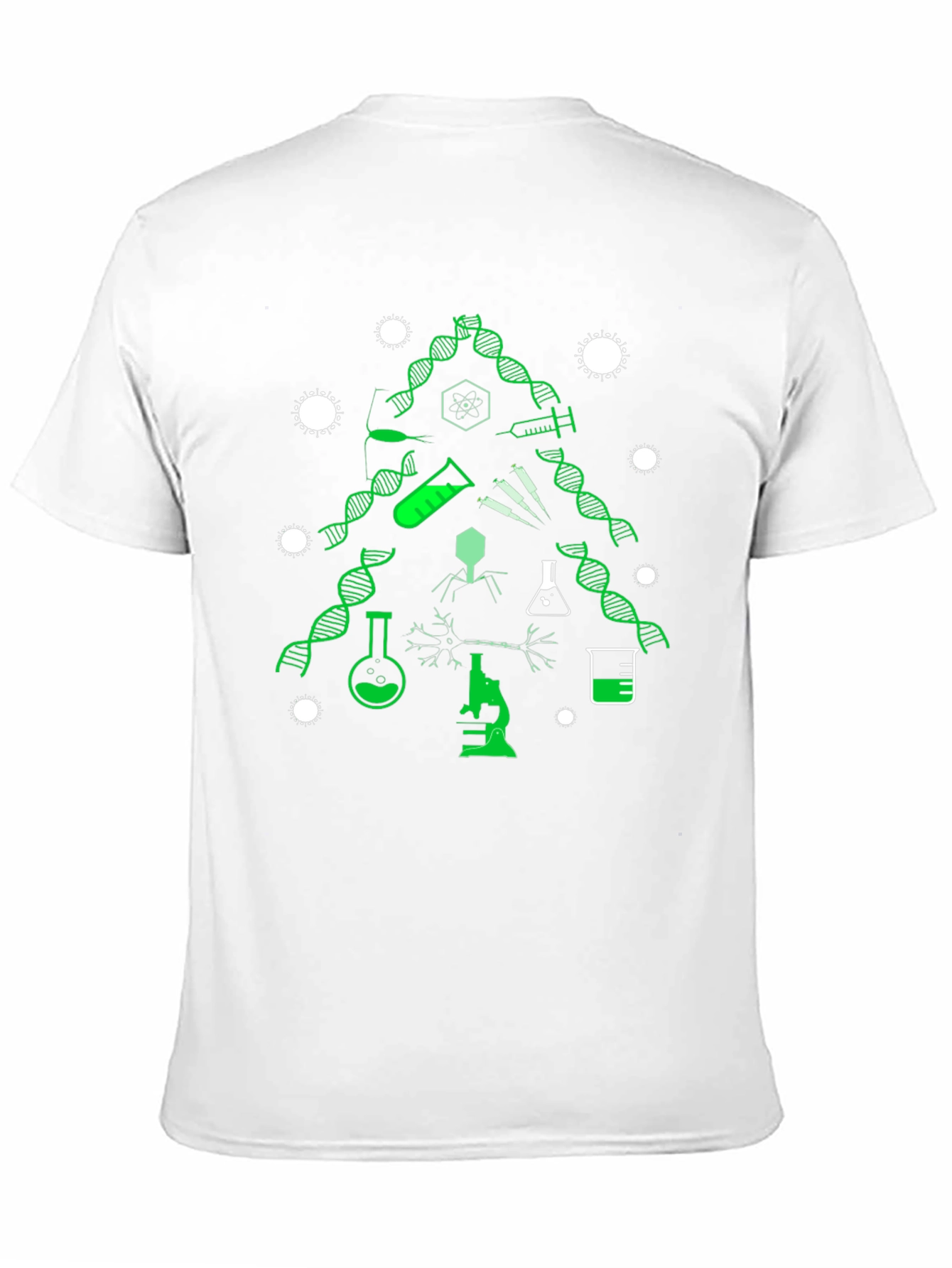Science Christmas Tree Graphic Tee