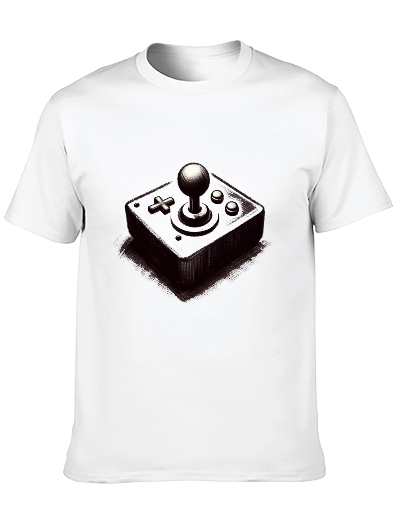 Retro Gamer T-Shirt - Classic Joystick Design