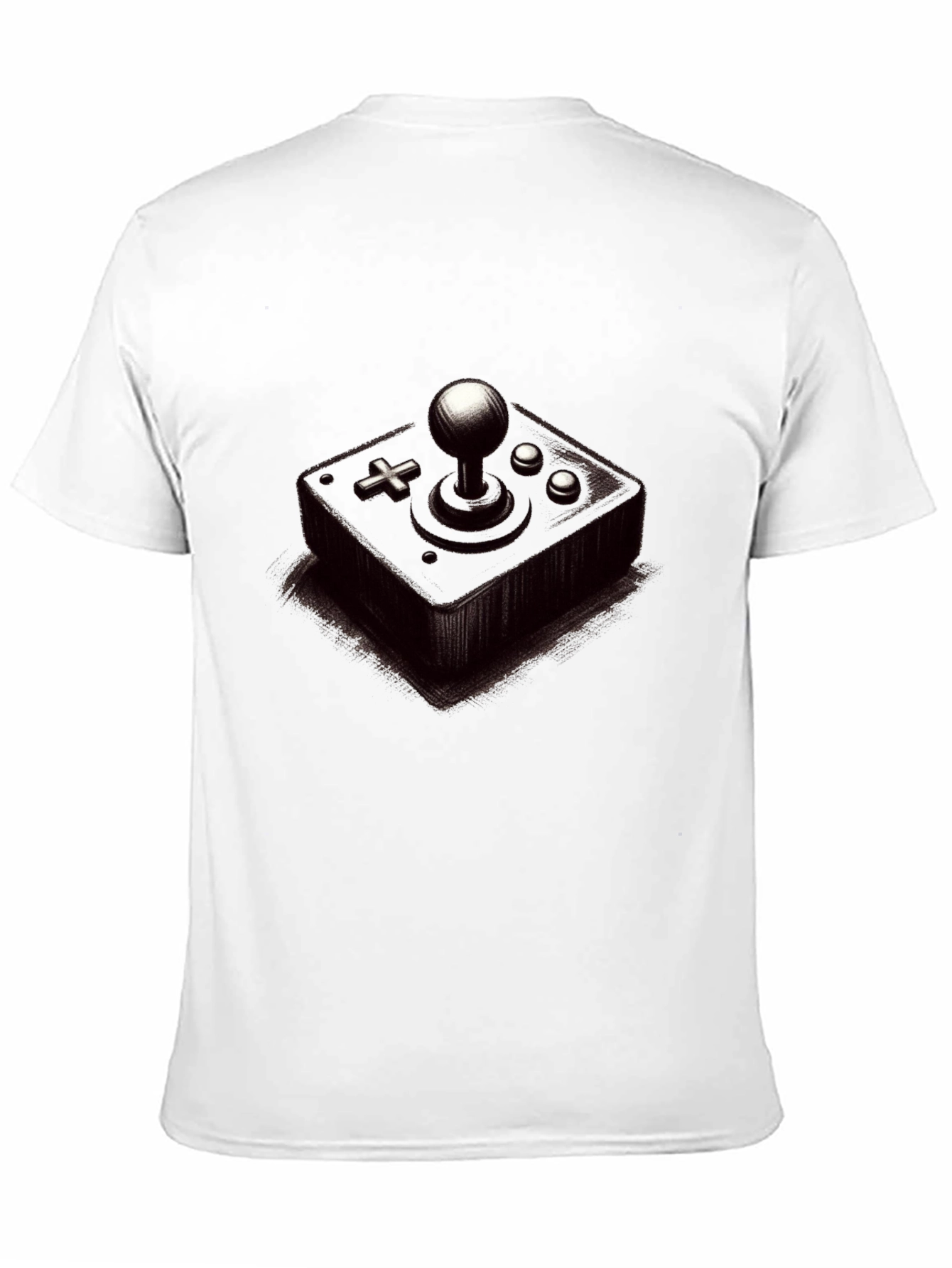 Retro Gamer T-Shirt - Classic Joystick Design