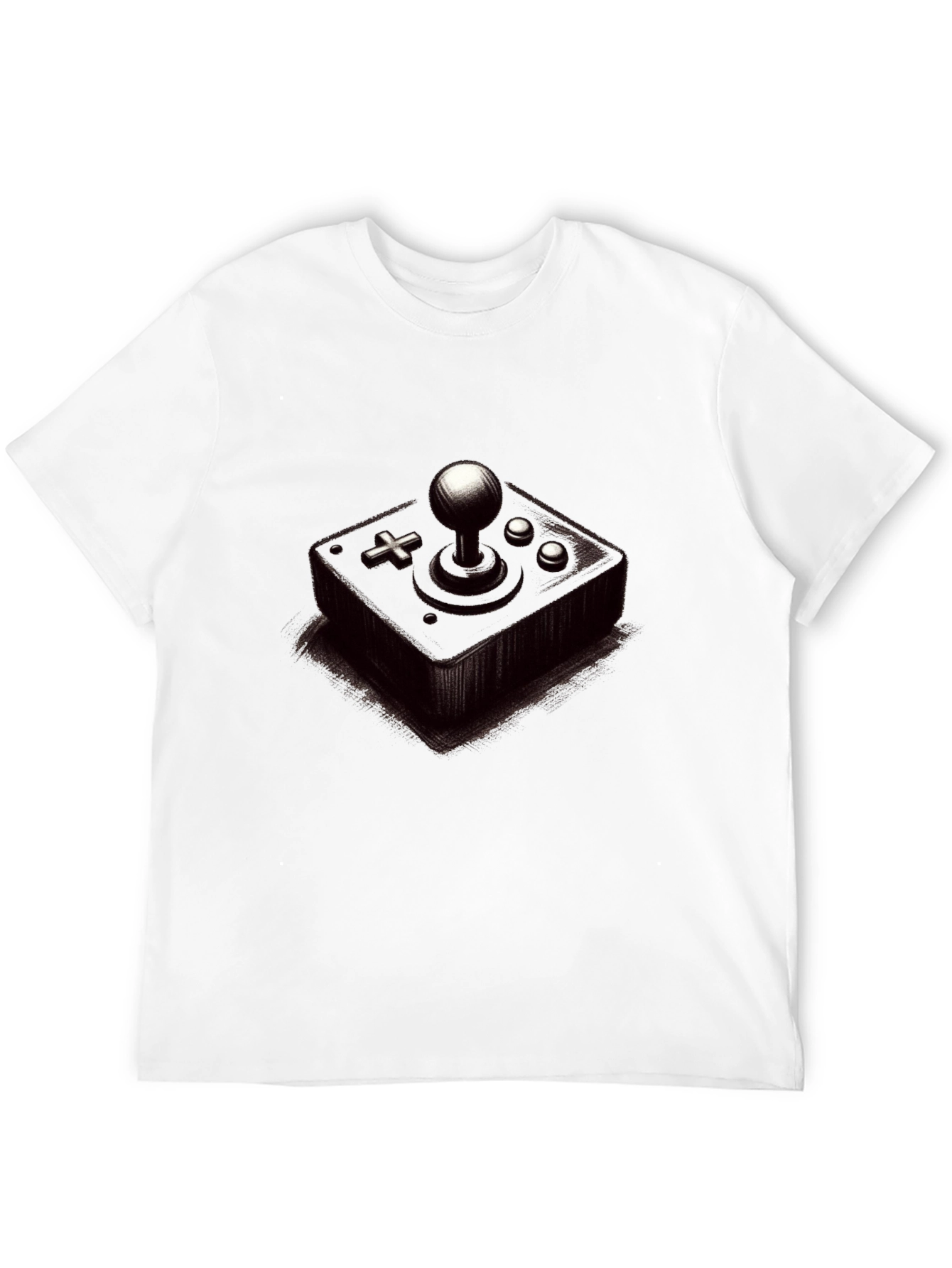 Retro Gamer T-Shirt - Classic Joystick Design