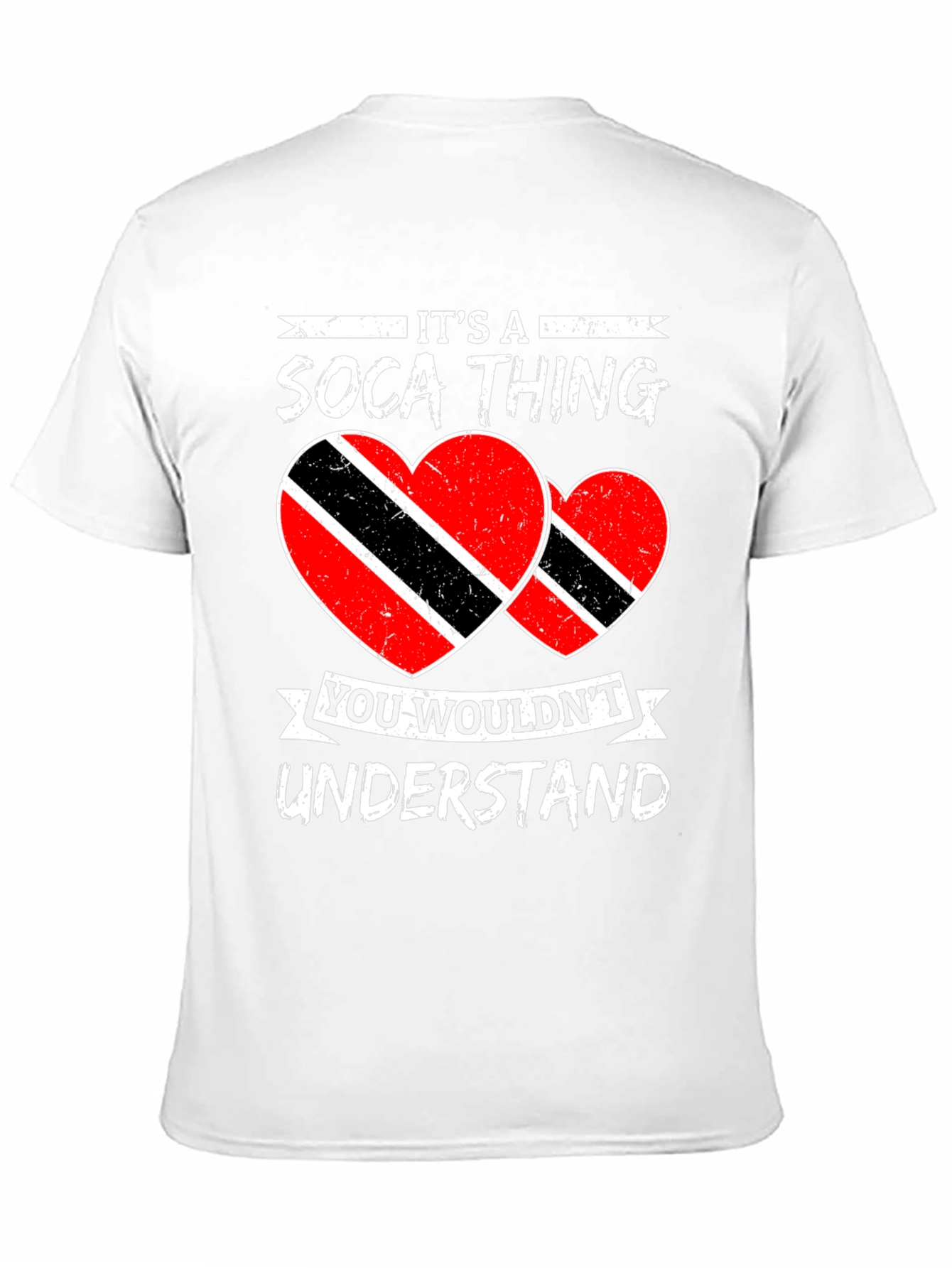 Soca Thing T-Shirt - Trinidad Flag Heart Design
