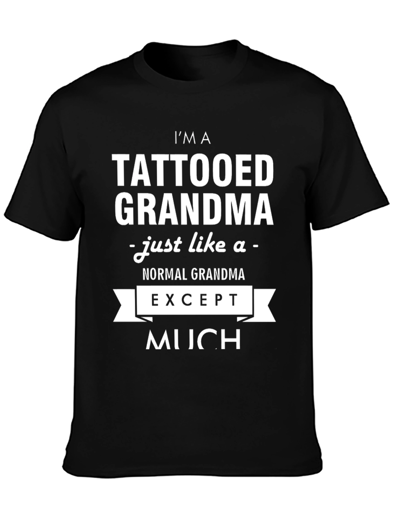 Tattooed Grandma Graphic Novelty T-Shirt
