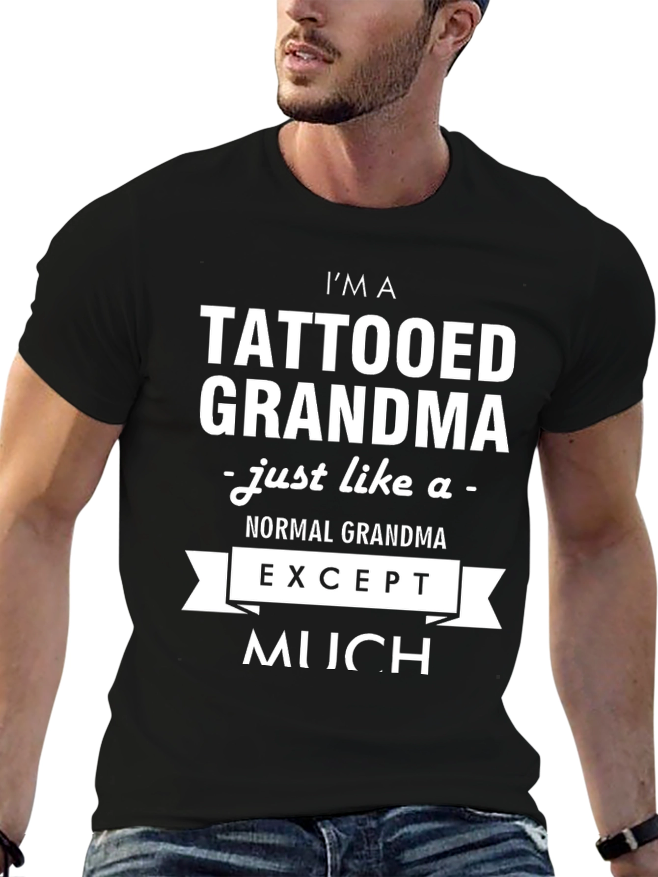 Tattooed Grandma Graphic Novelty T-Shirt
