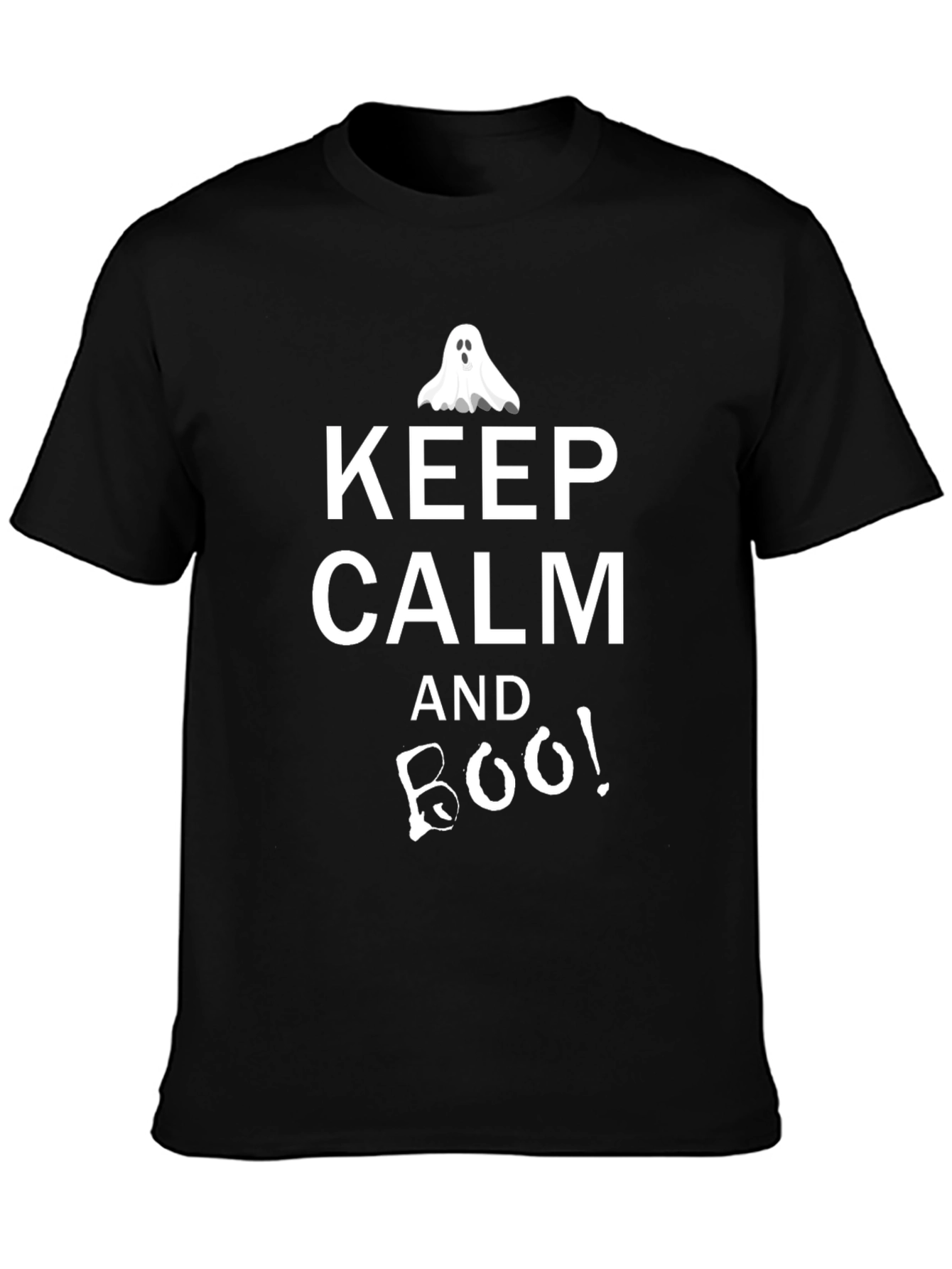 Keep Calm and Boo! Halloween T-Shirt