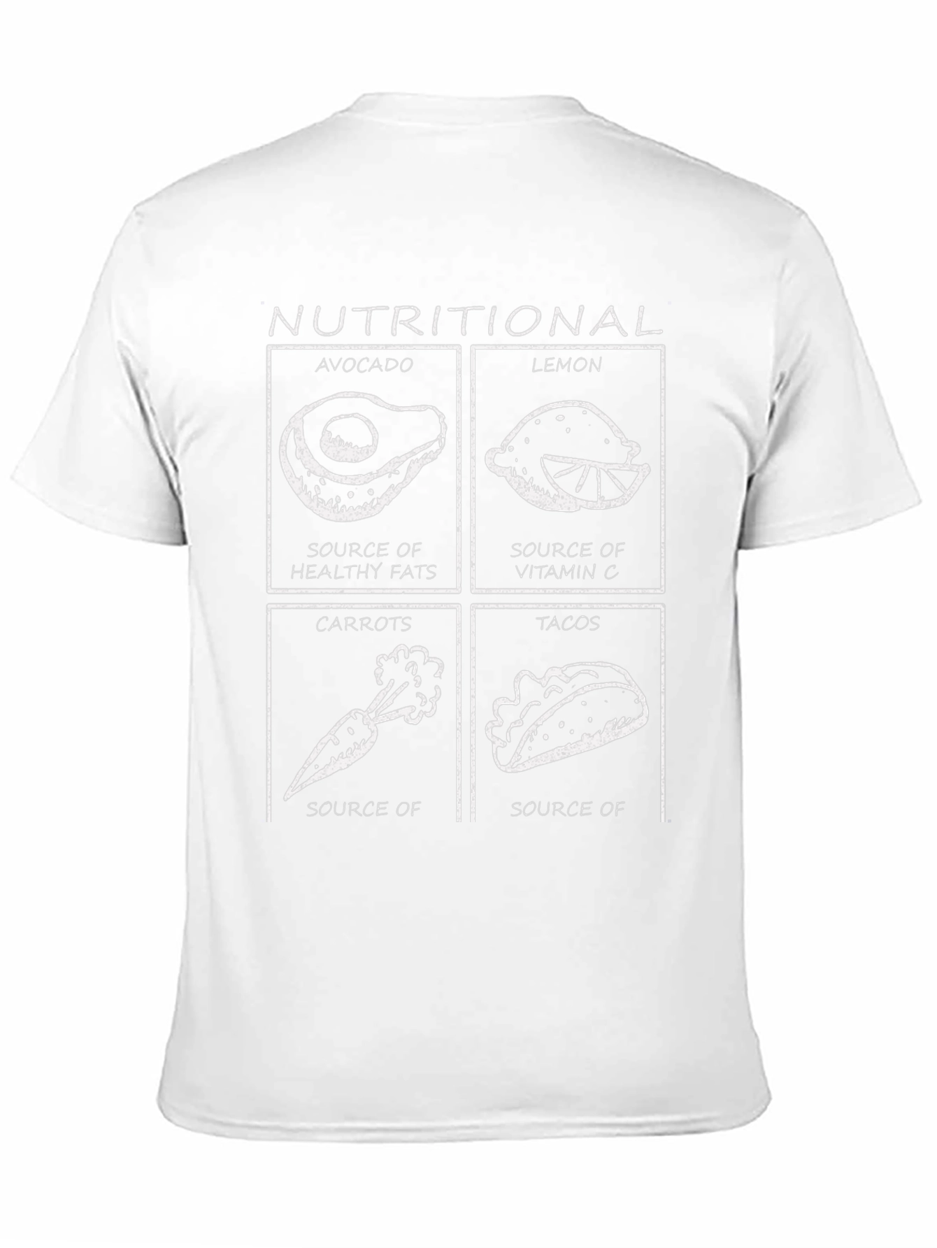 Nutritional Foods Graphic T-Shirt