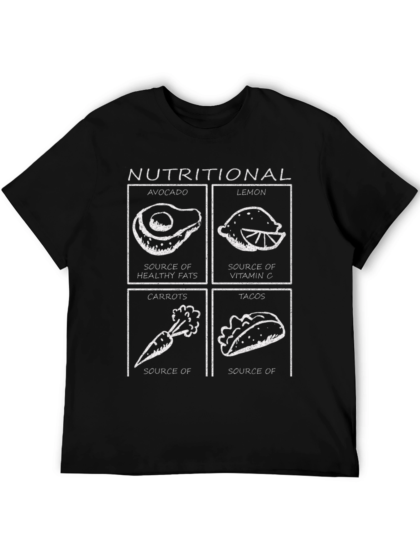 Nutritional Foods Graphic T-Shirt