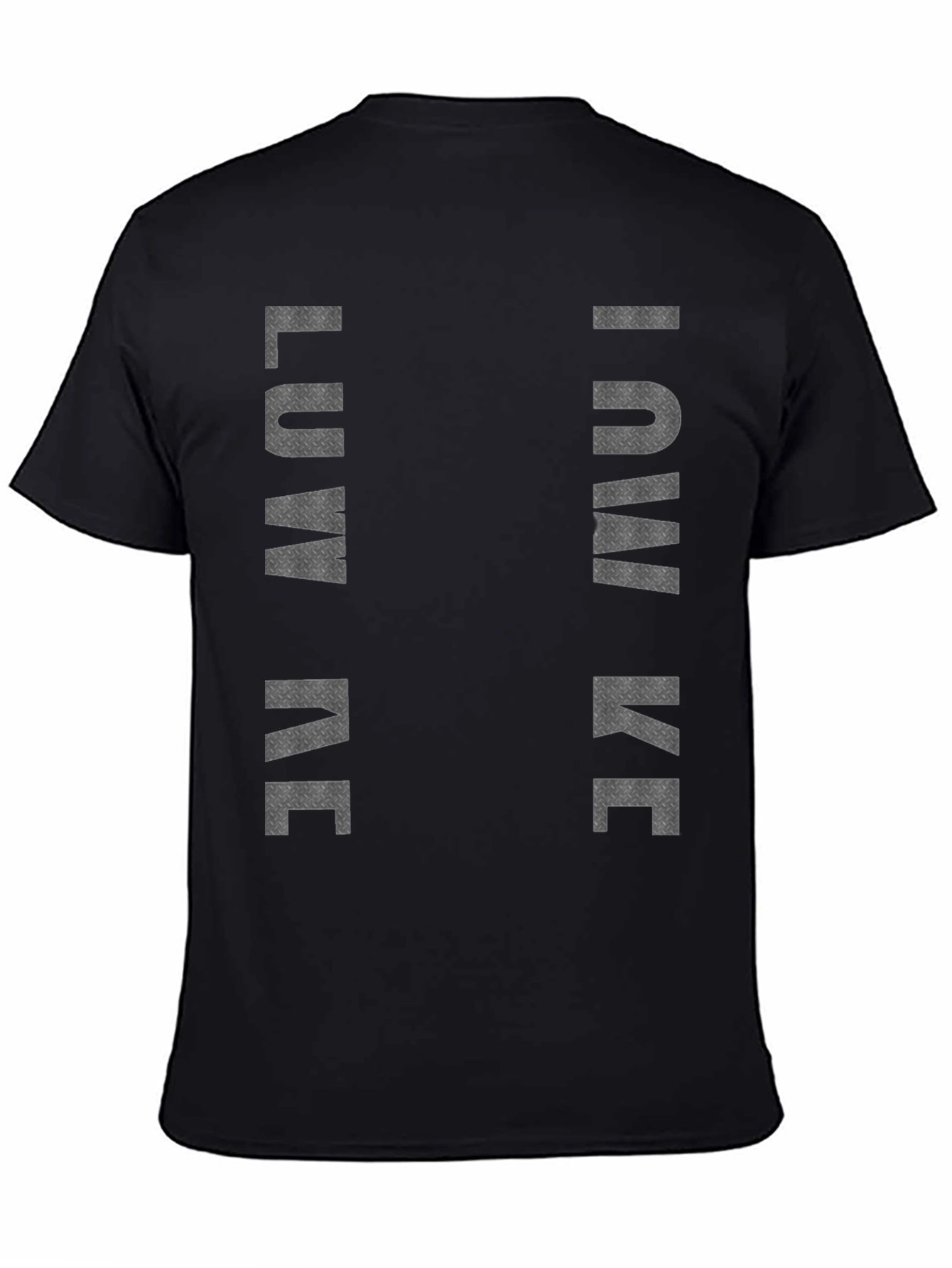 LUV ME LIKE ME Black Graphic Print Tee Shirt