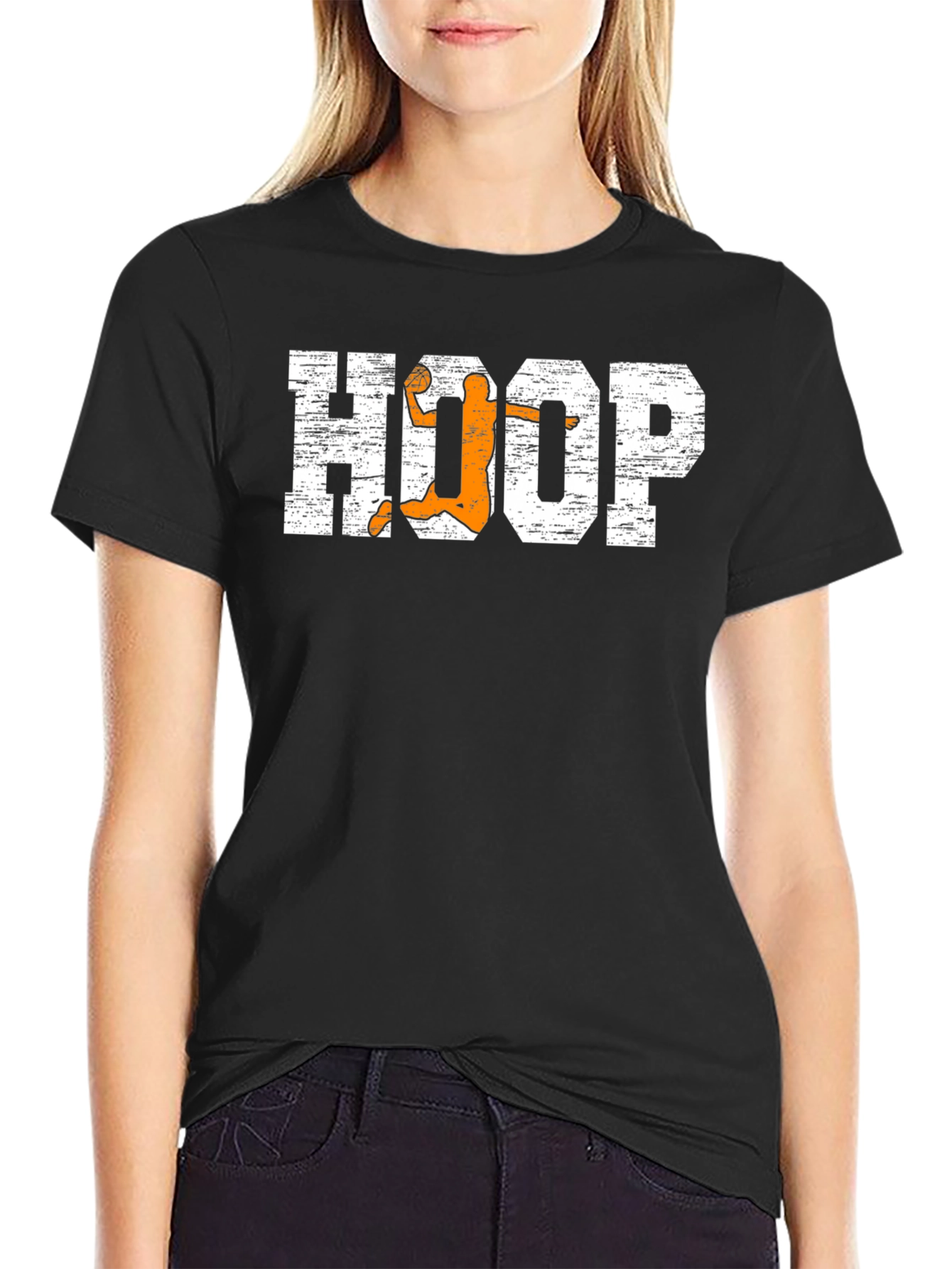 Hoop Basketball Graphic T-Shirt