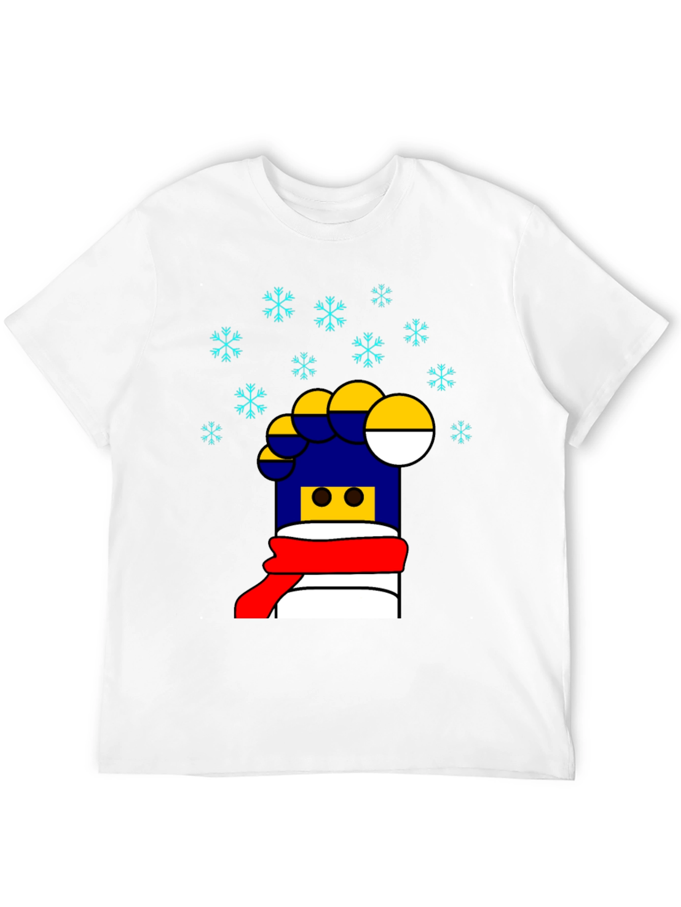 Festive LEGO Brick Graphic Tee