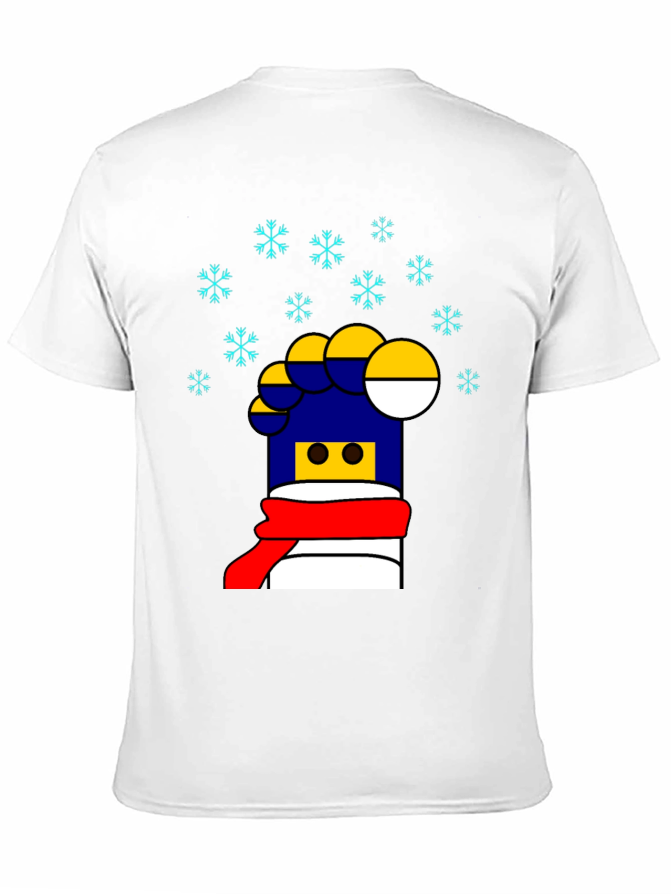 Festive LEGO Brick Graphic Tee