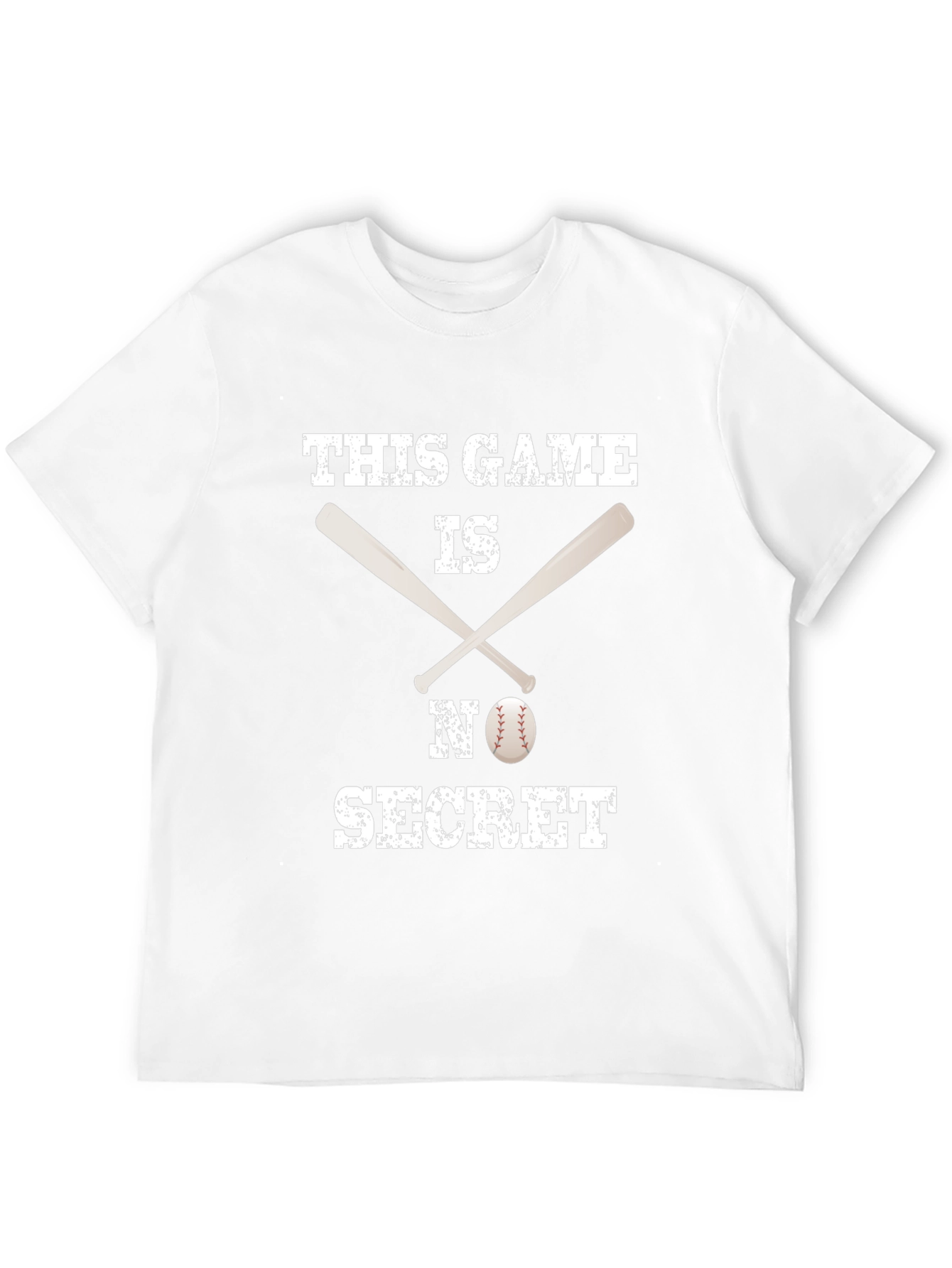 Baseball Game Secret Graphic T-Shirt