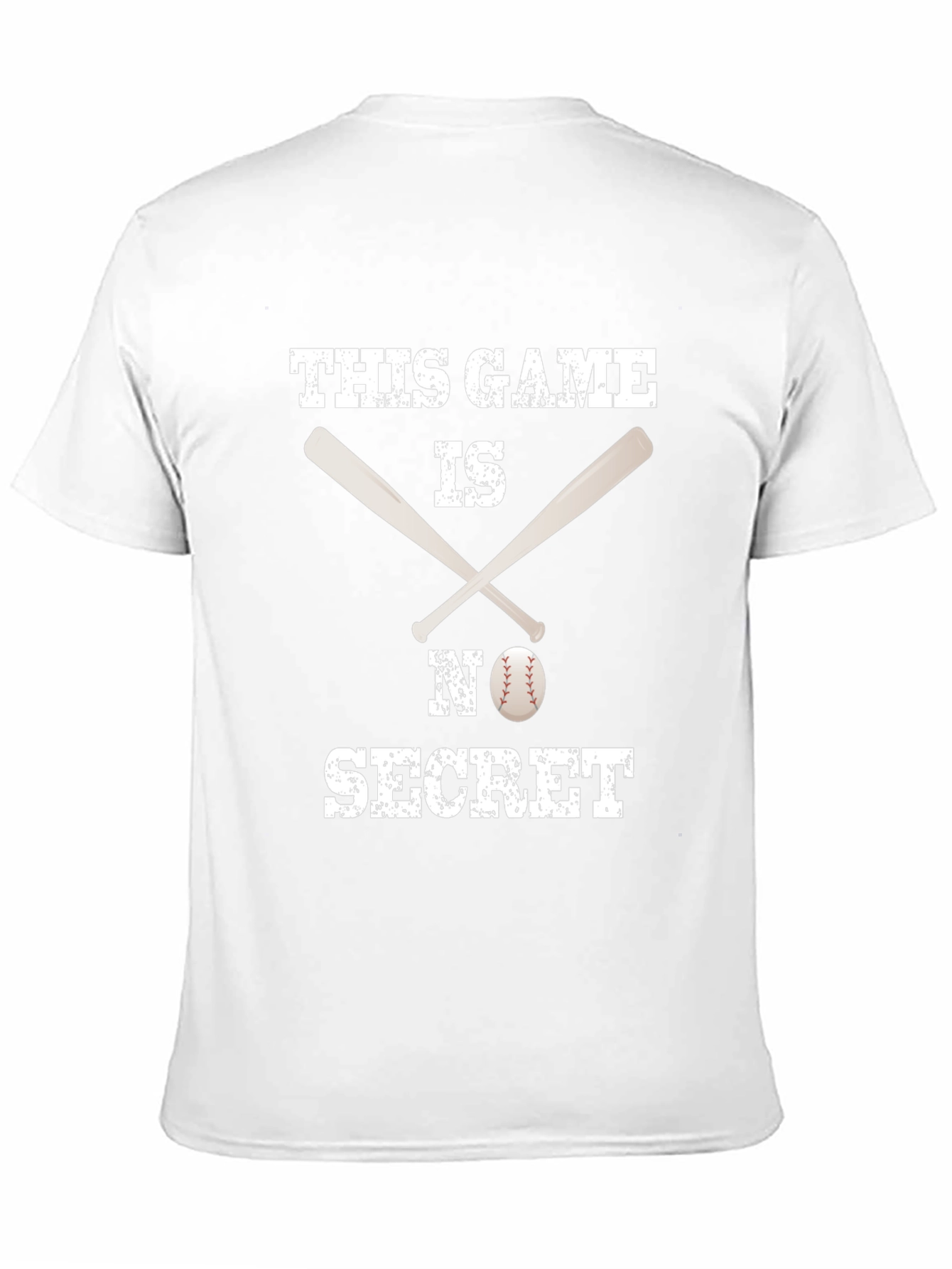 Baseball Game Secret Graphic T-Shirt