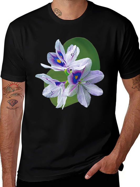 Floral Print Mens T-Shirt - Stylish & Comfortable