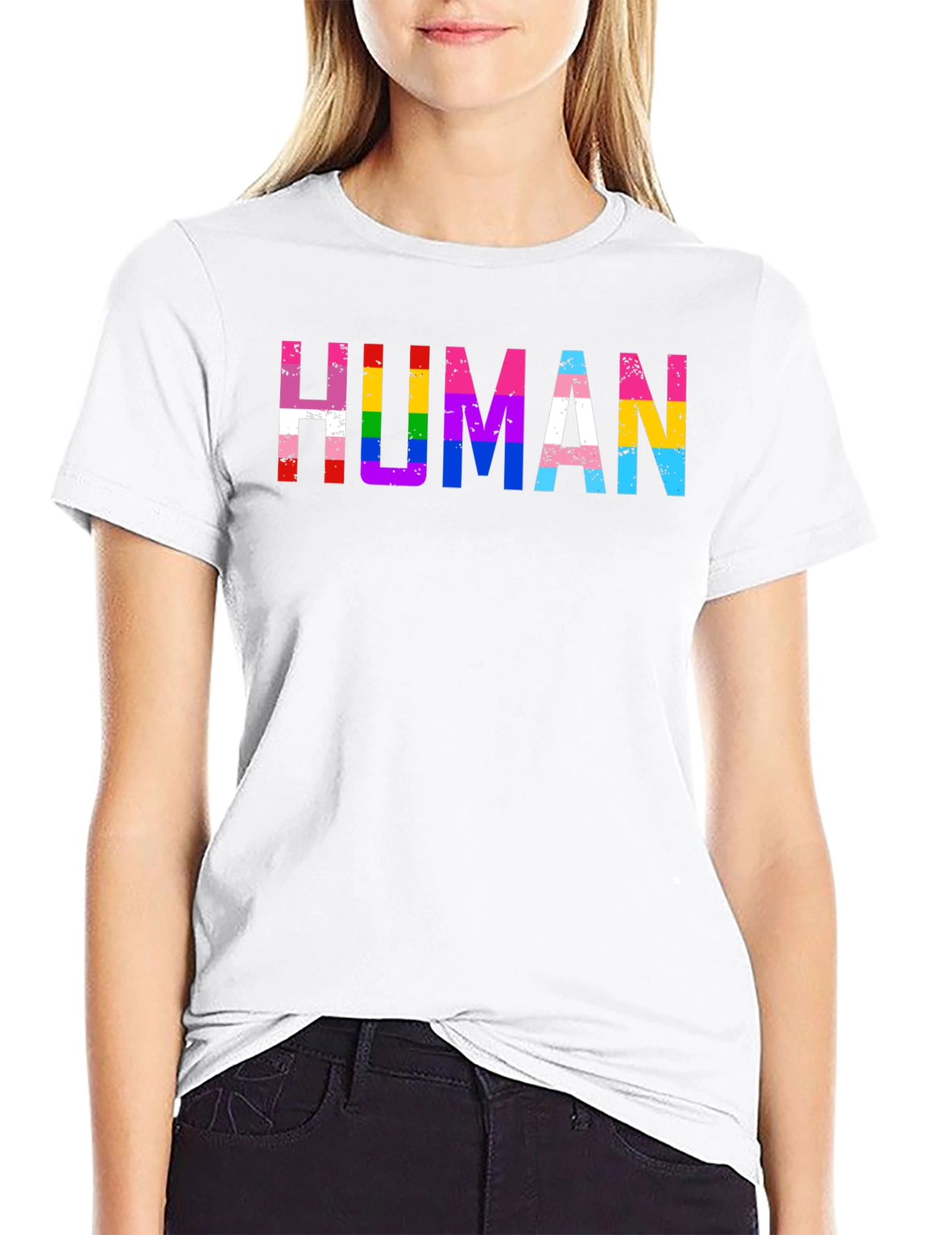 LGBTQ+ Human Pride T-Shirt