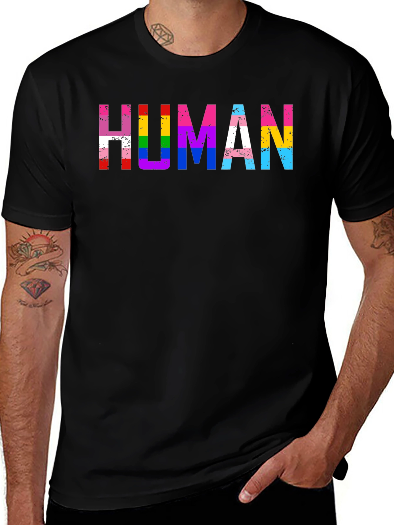 LGBTQ+ Human Pride T-Shirt