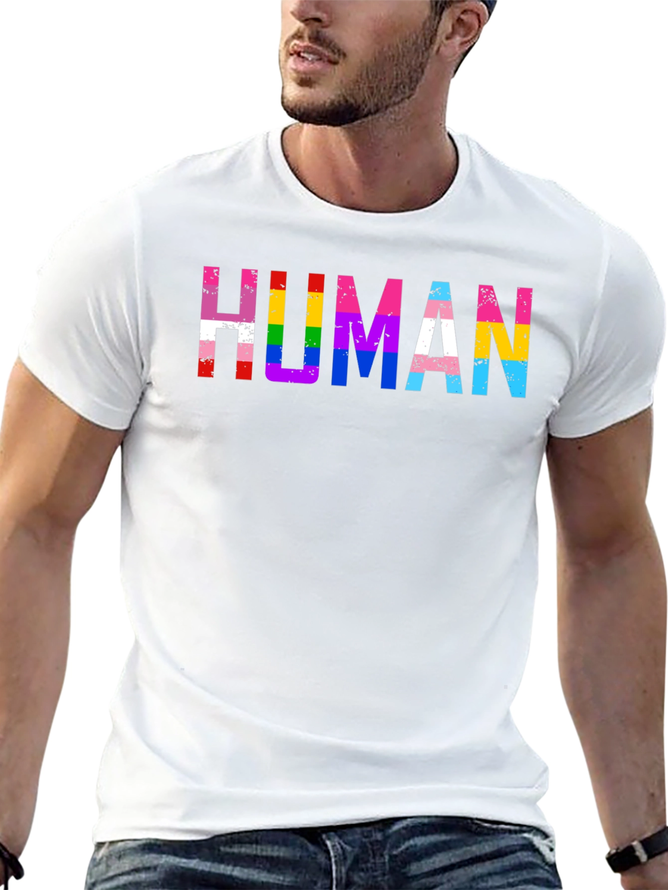 LGBTQ+ Human Pride T-Shirt