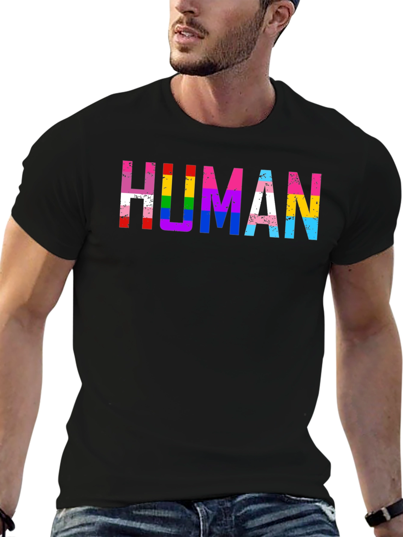 LGBTQ+ Human Pride T-Shirt