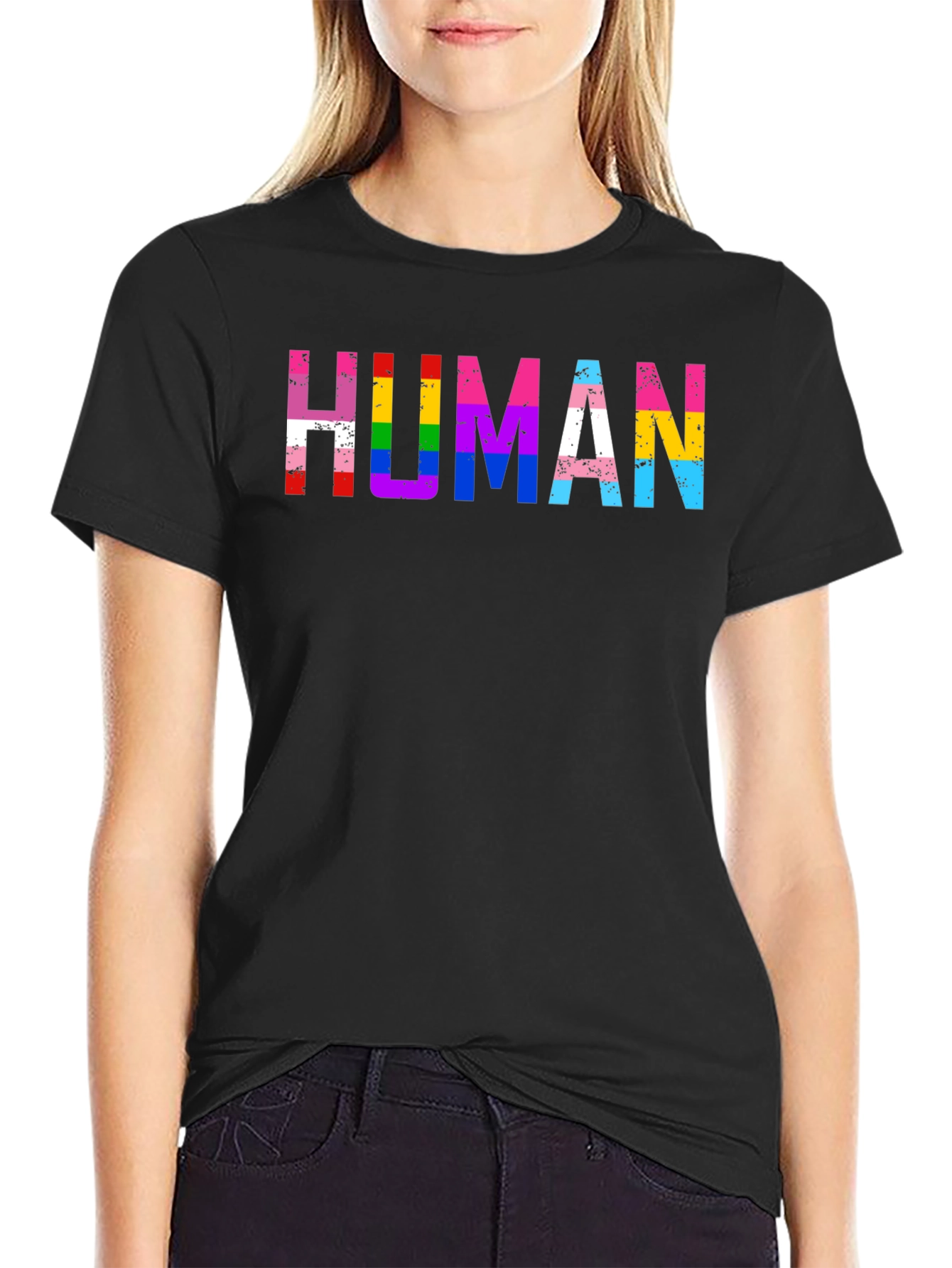 LGBTQ+ Human Pride T-Shirt