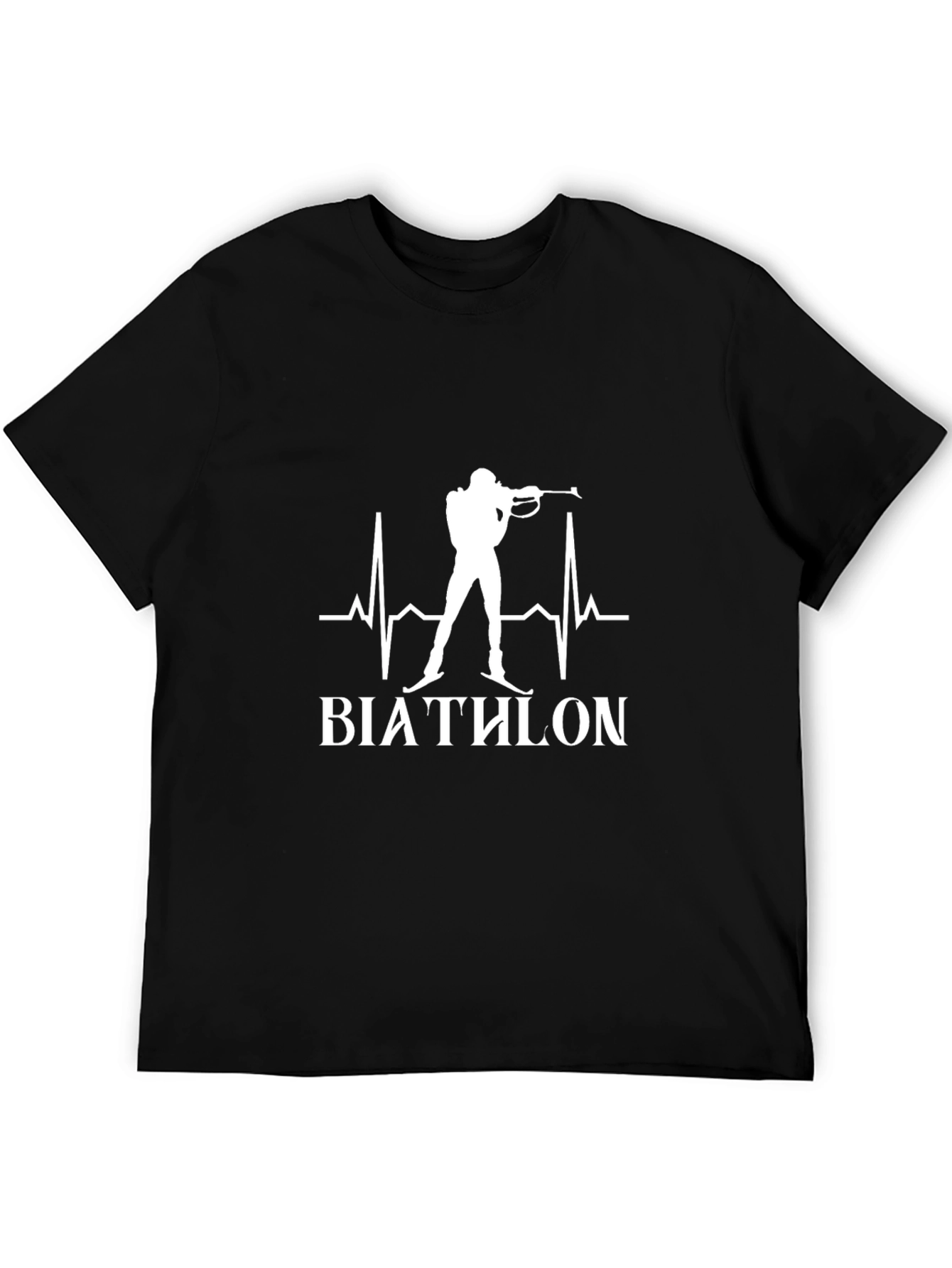 Biathlon Heartbeat Graphic T-Shirt