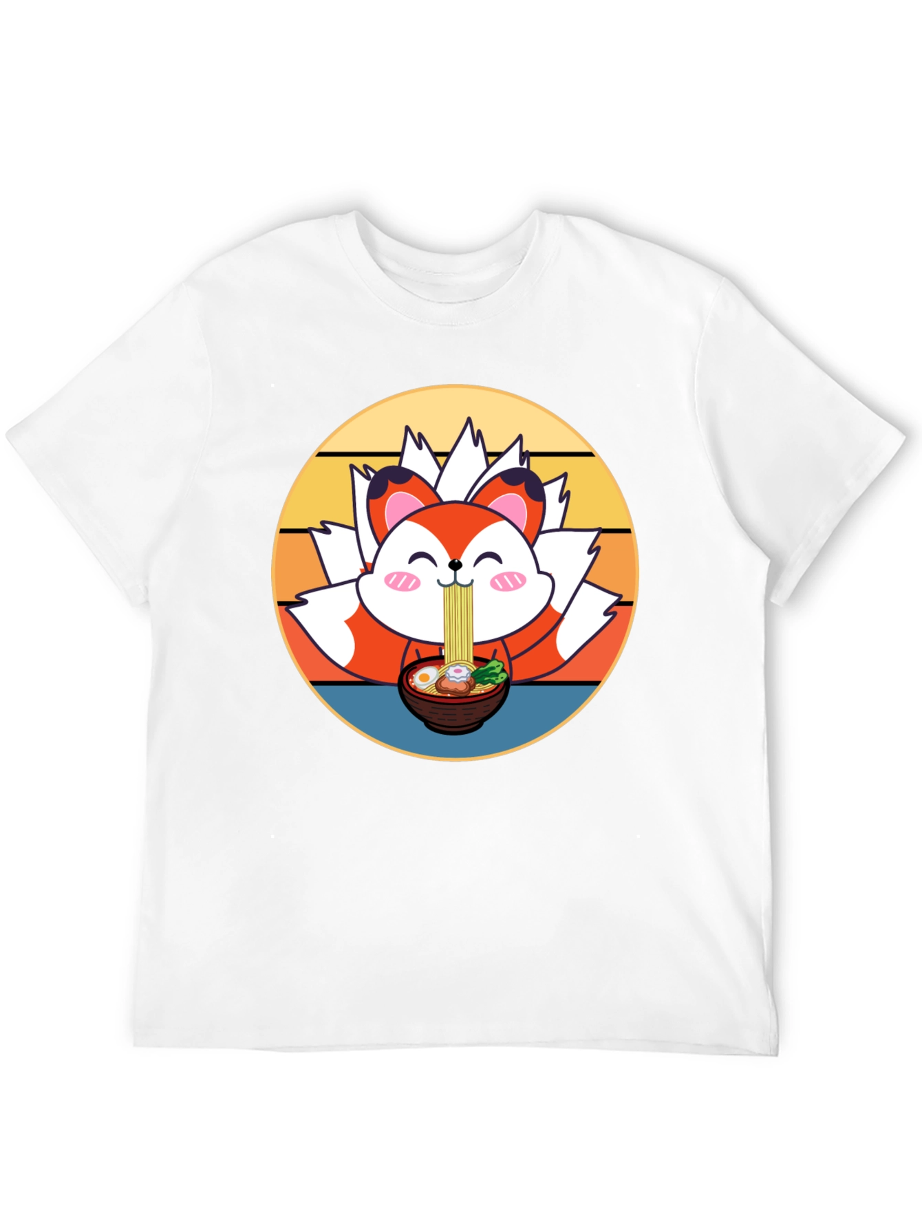 Cute Ramen Fox T-Shirt