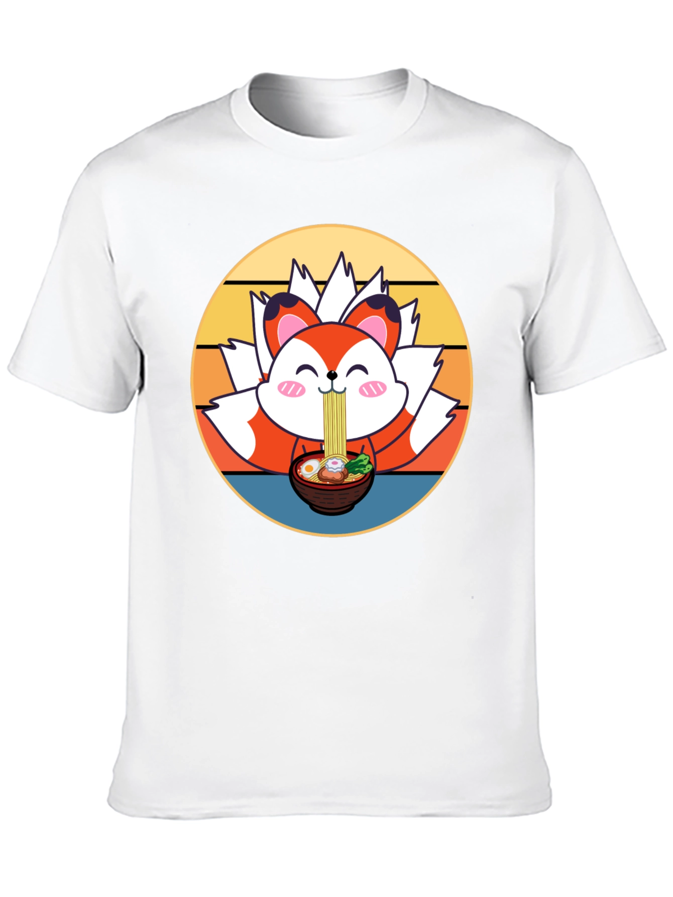 Cute Ramen Fox T-Shirt