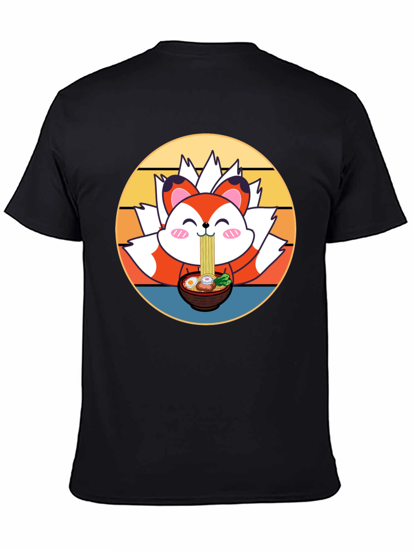 Cute Ramen Fox T-Shirt