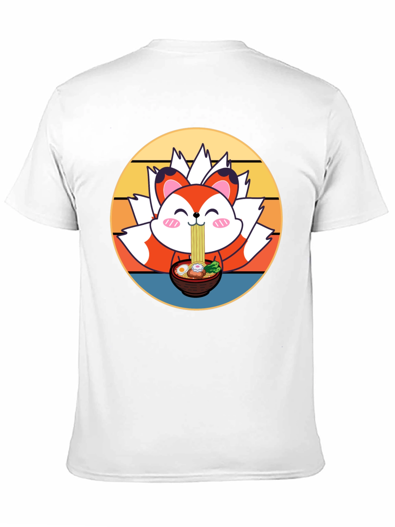 Cute Ramen Fox T-Shirt