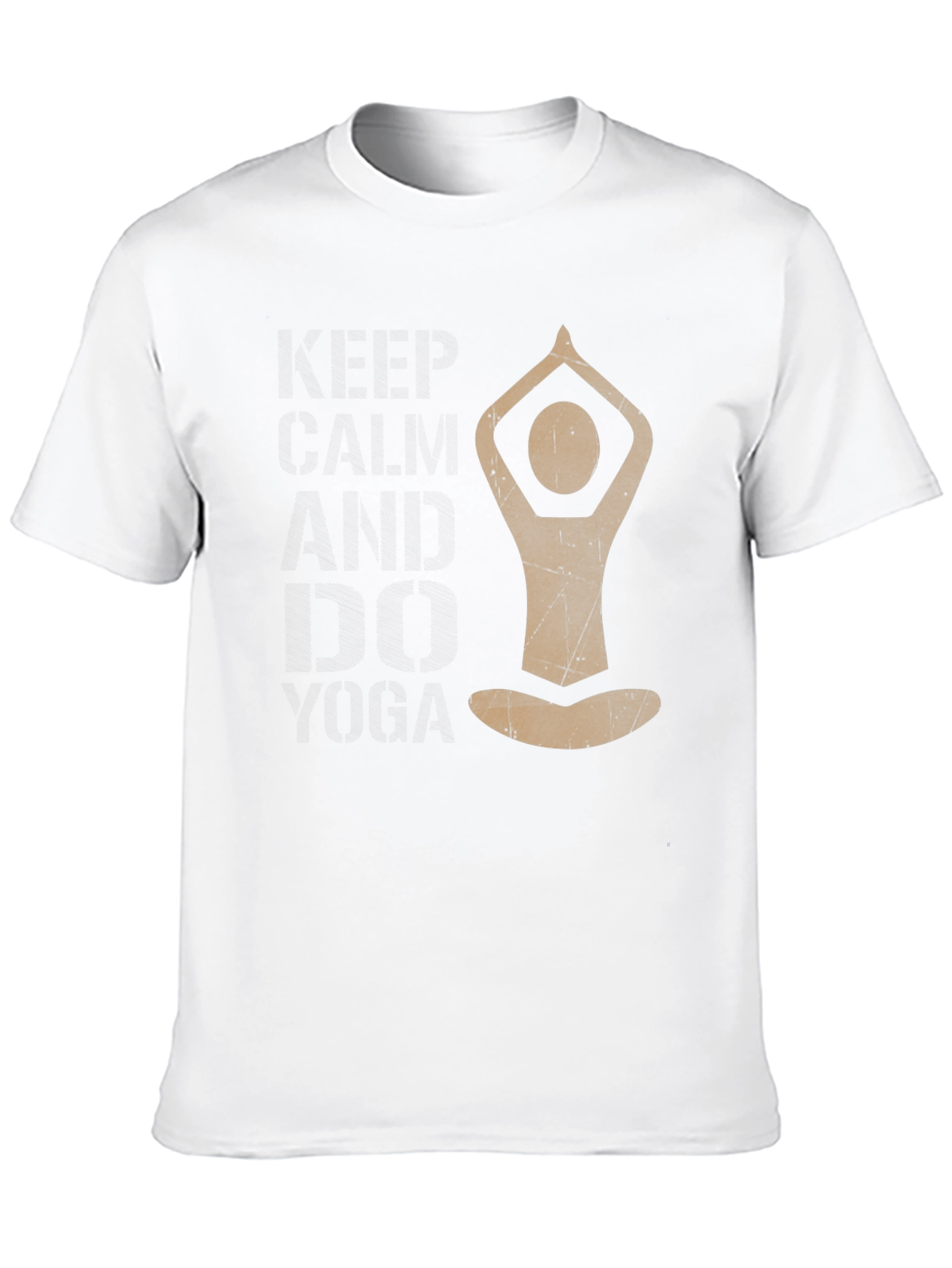 Yoga Pose Graphic Tee - Relax and Meditate