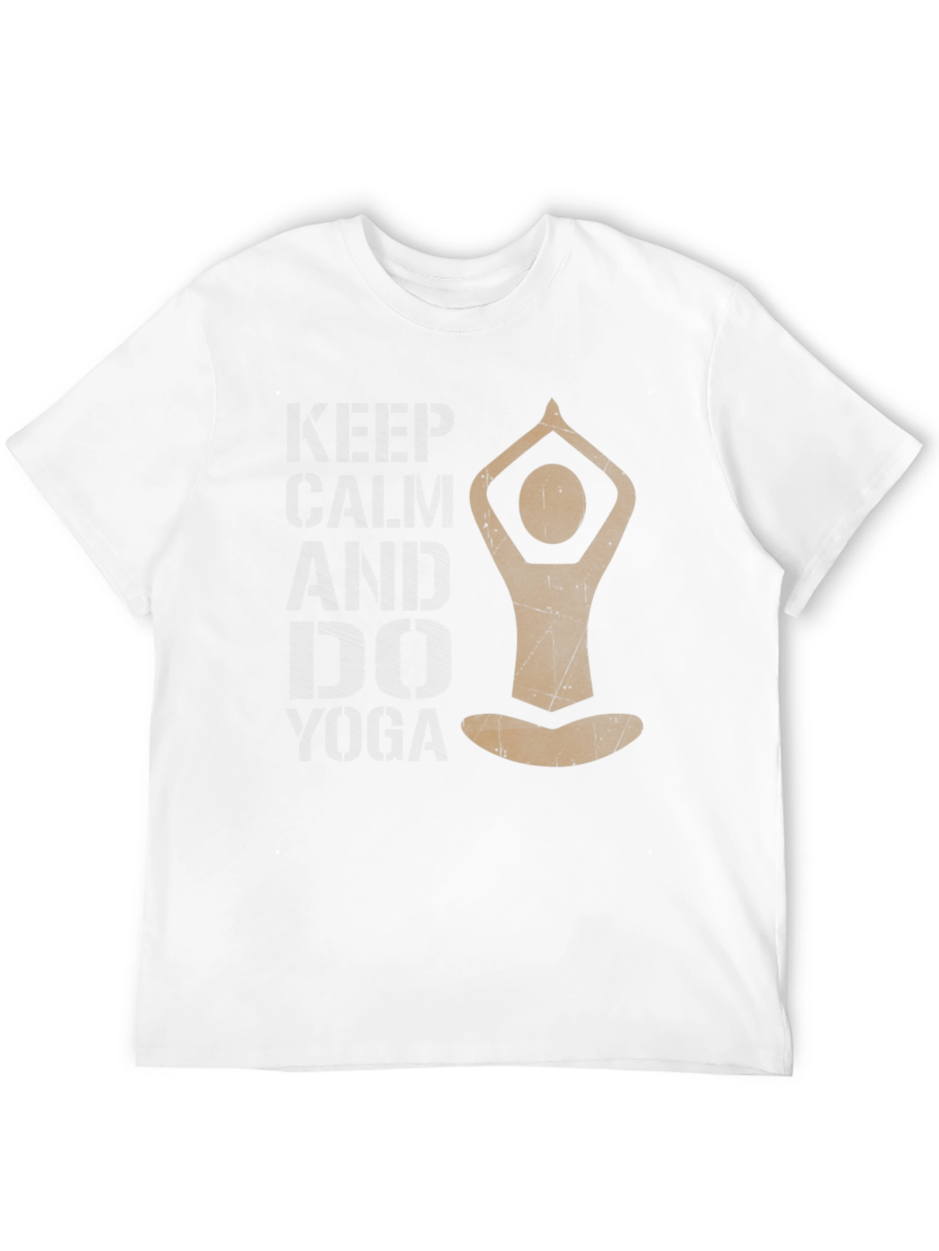 Yoga Pose Graphic Tee - Relax and Meditate