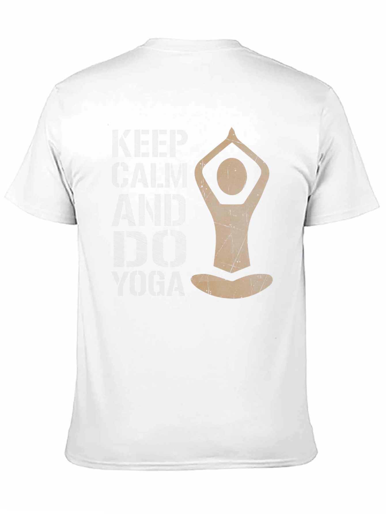 Yoga Pose Graphic Tee - Relax and Meditate