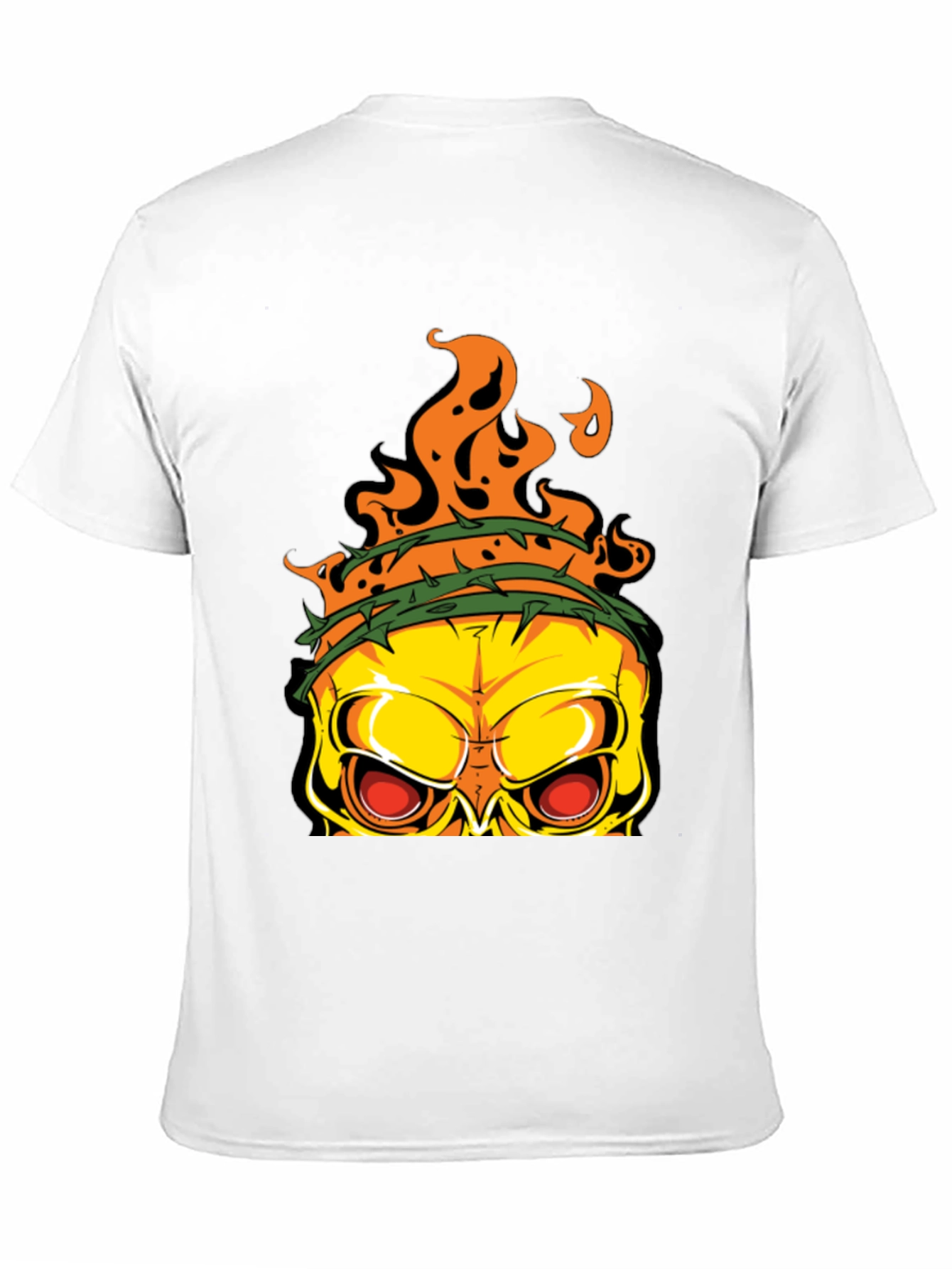 Edgy Skull Graphic T-Shirt - Mens Black Tee