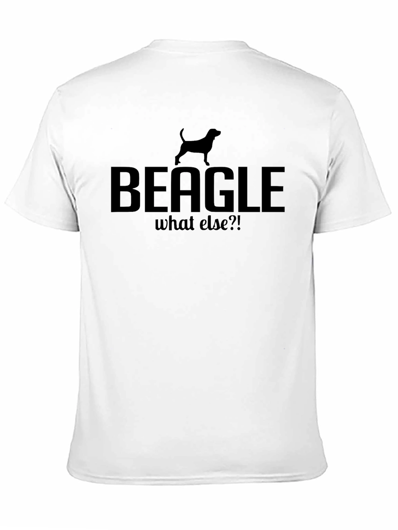 Beagle What Else?! Dog Silhouette Graphic T-Shirt