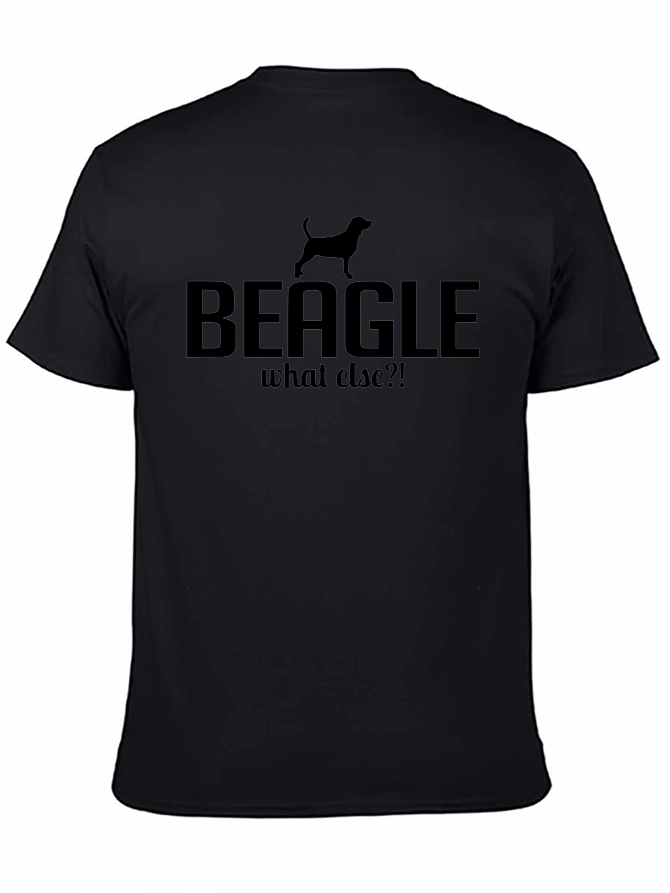 Beagle What Else?! Dog Silhouette Graphic T-Shirt