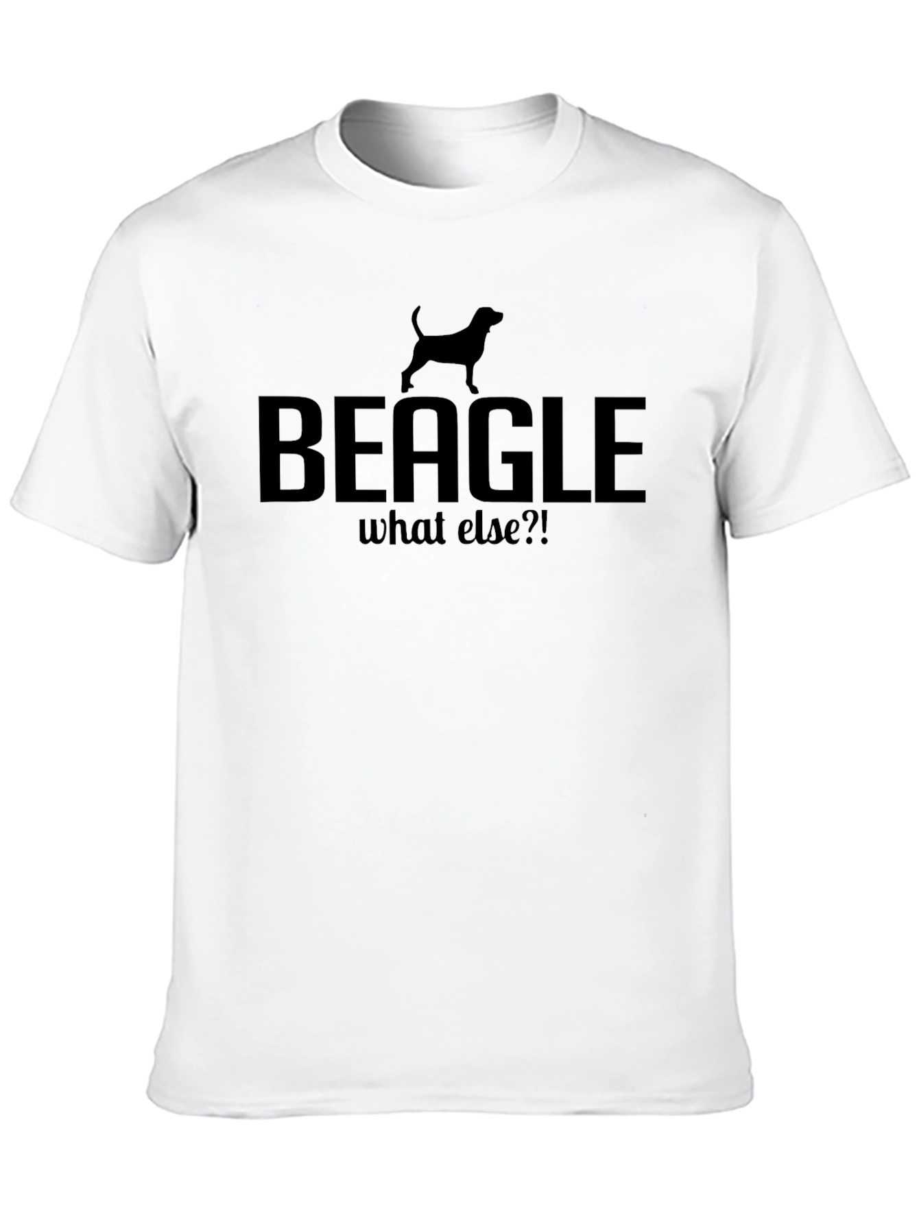 Beagle What Else?! Dog Silhouette Graphic T-Shirt