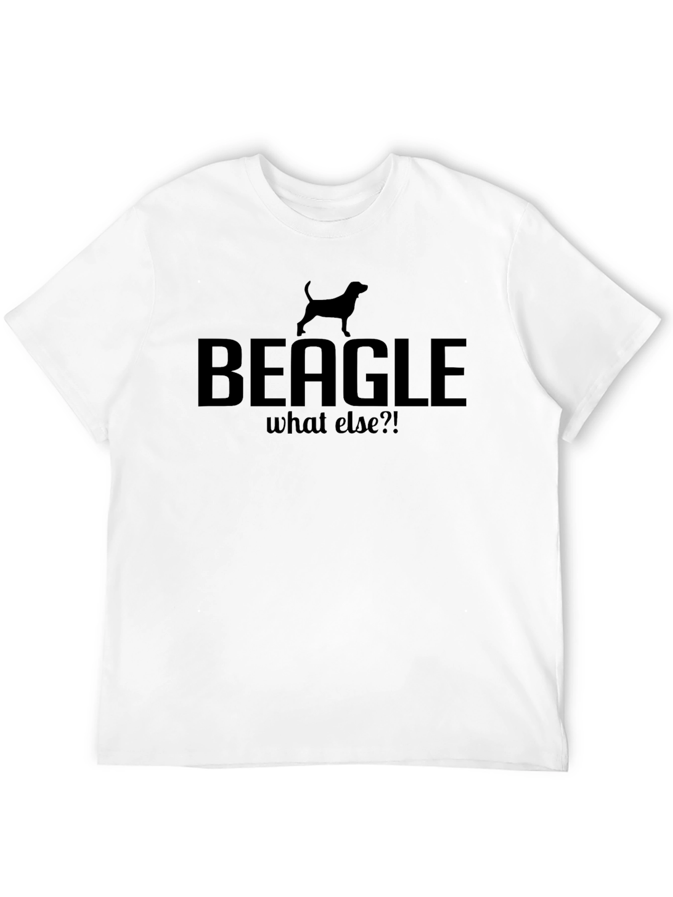Beagle What Else?! Dog Silhouette Graphic T-Shirt