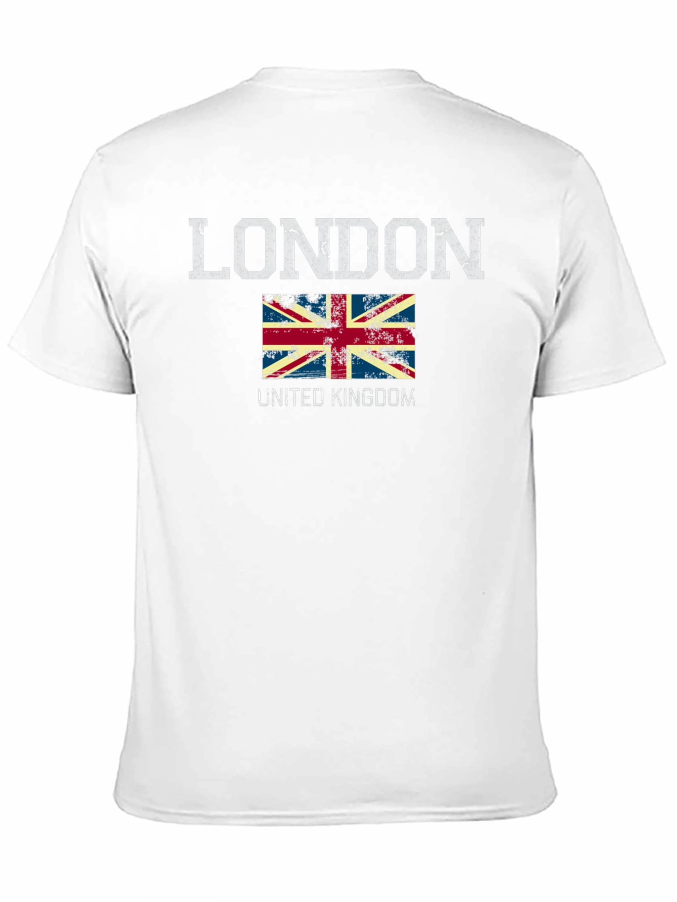 London UK Flag Distressed T-Shirt