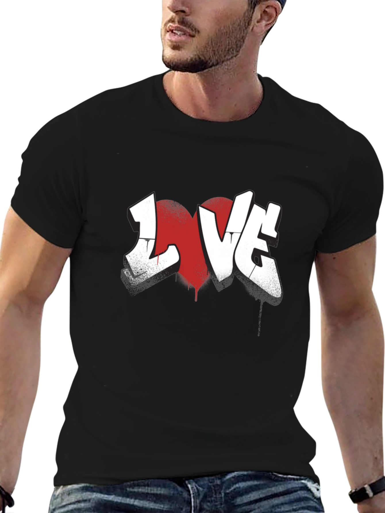 Love Graffiti T-Shirt - Casual Wear