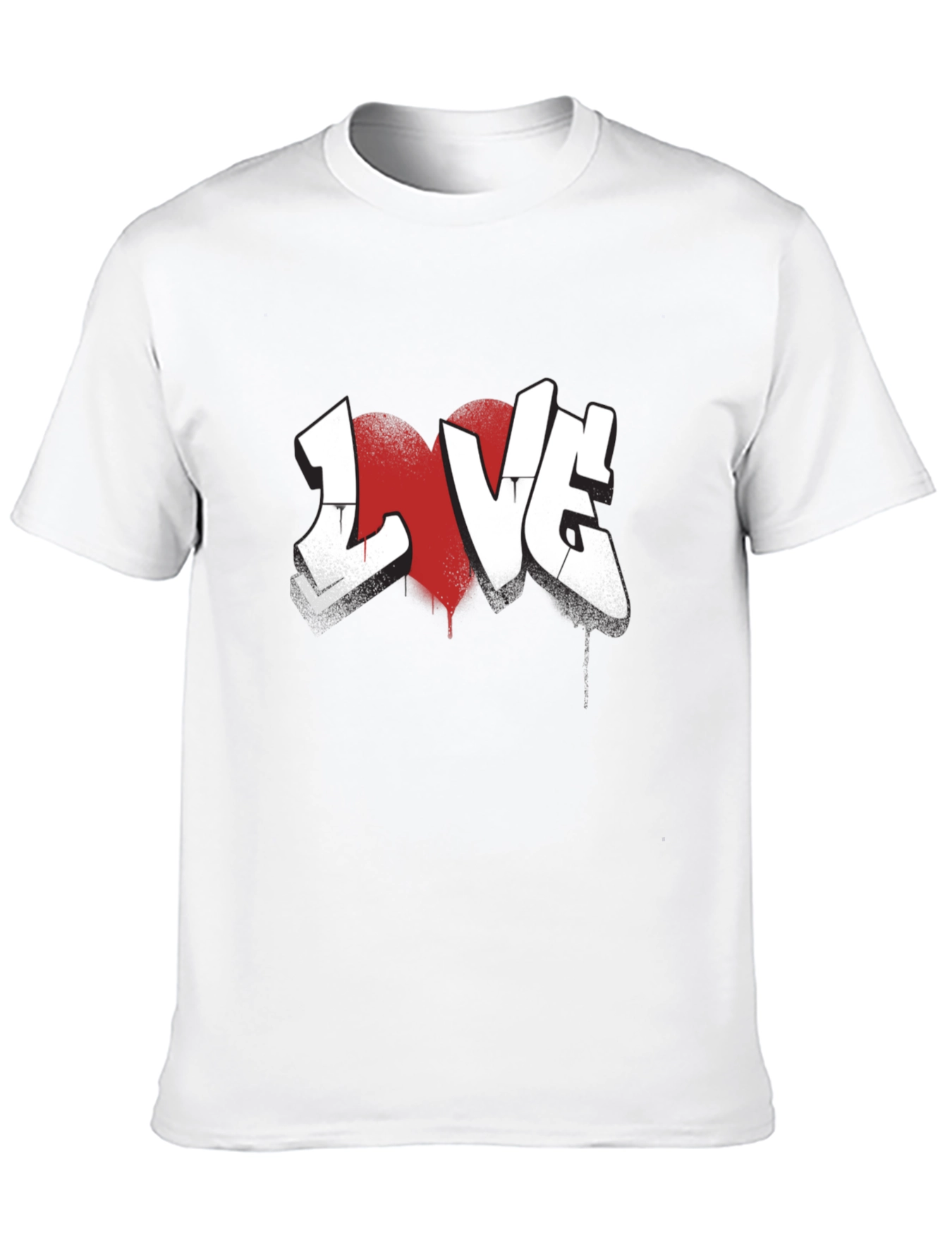 Love Graffiti T-Shirt - Casual Wear